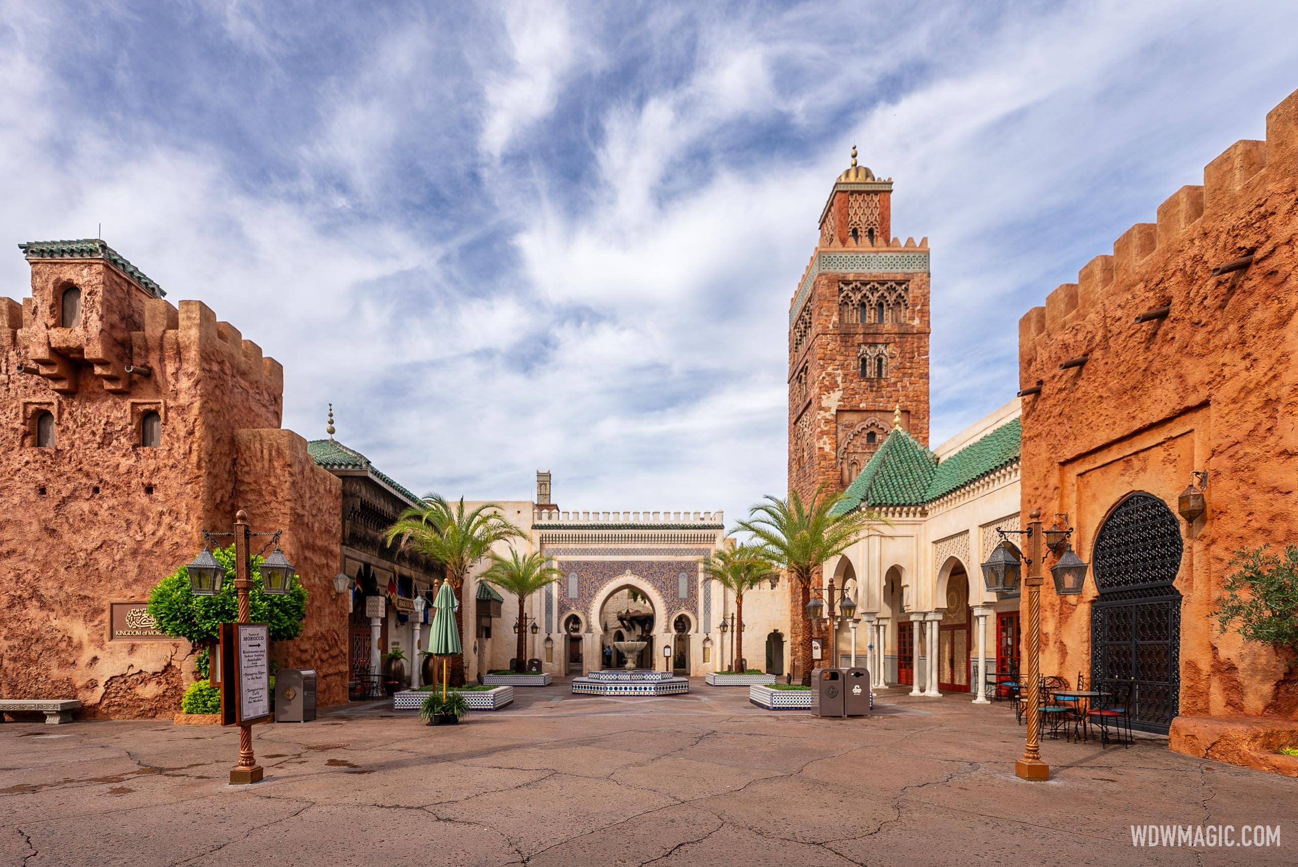 Completed Morocco Pavilion Refurbishment - July 2024