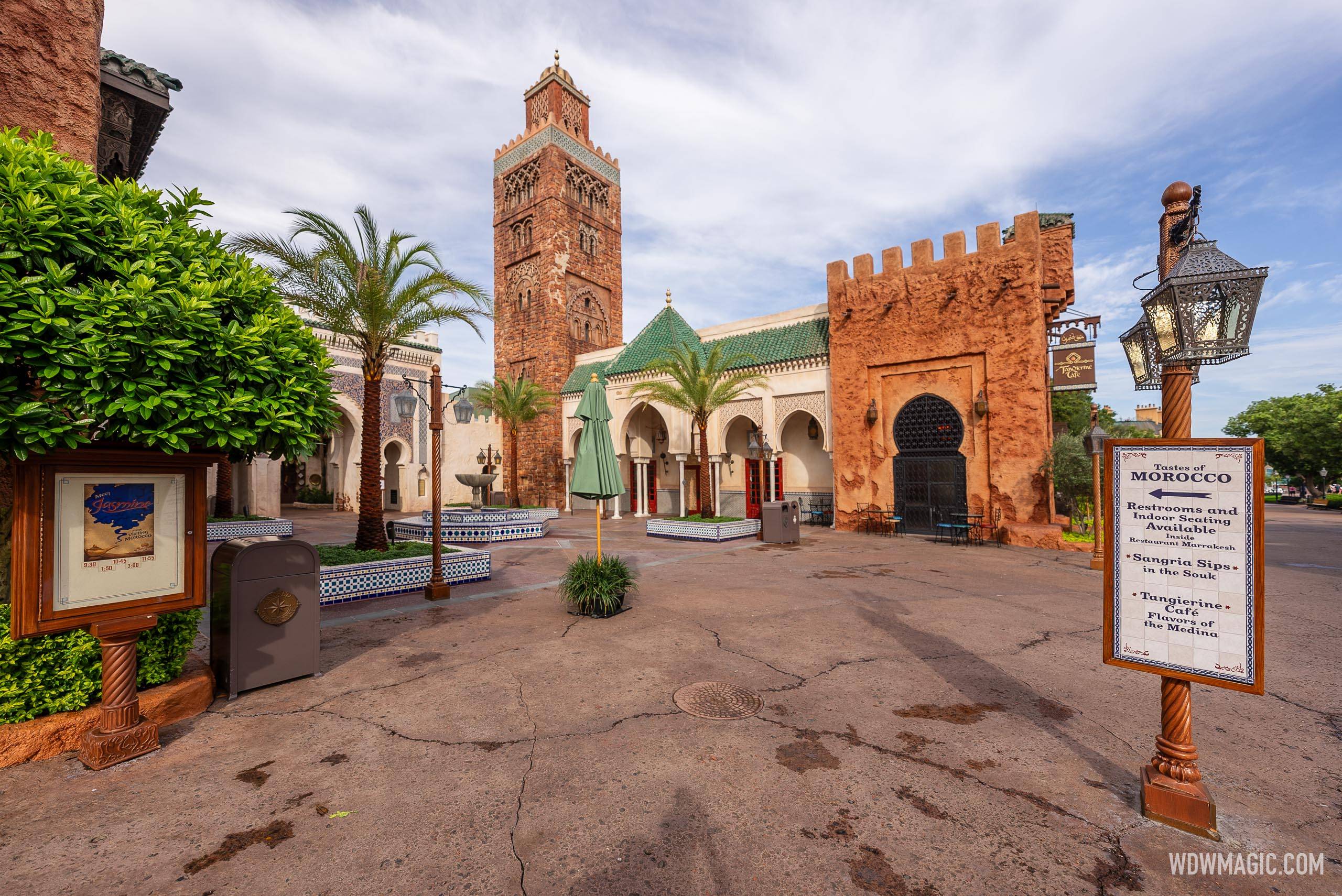 Completed Morocco Pavilion Refurbishment - July 2024