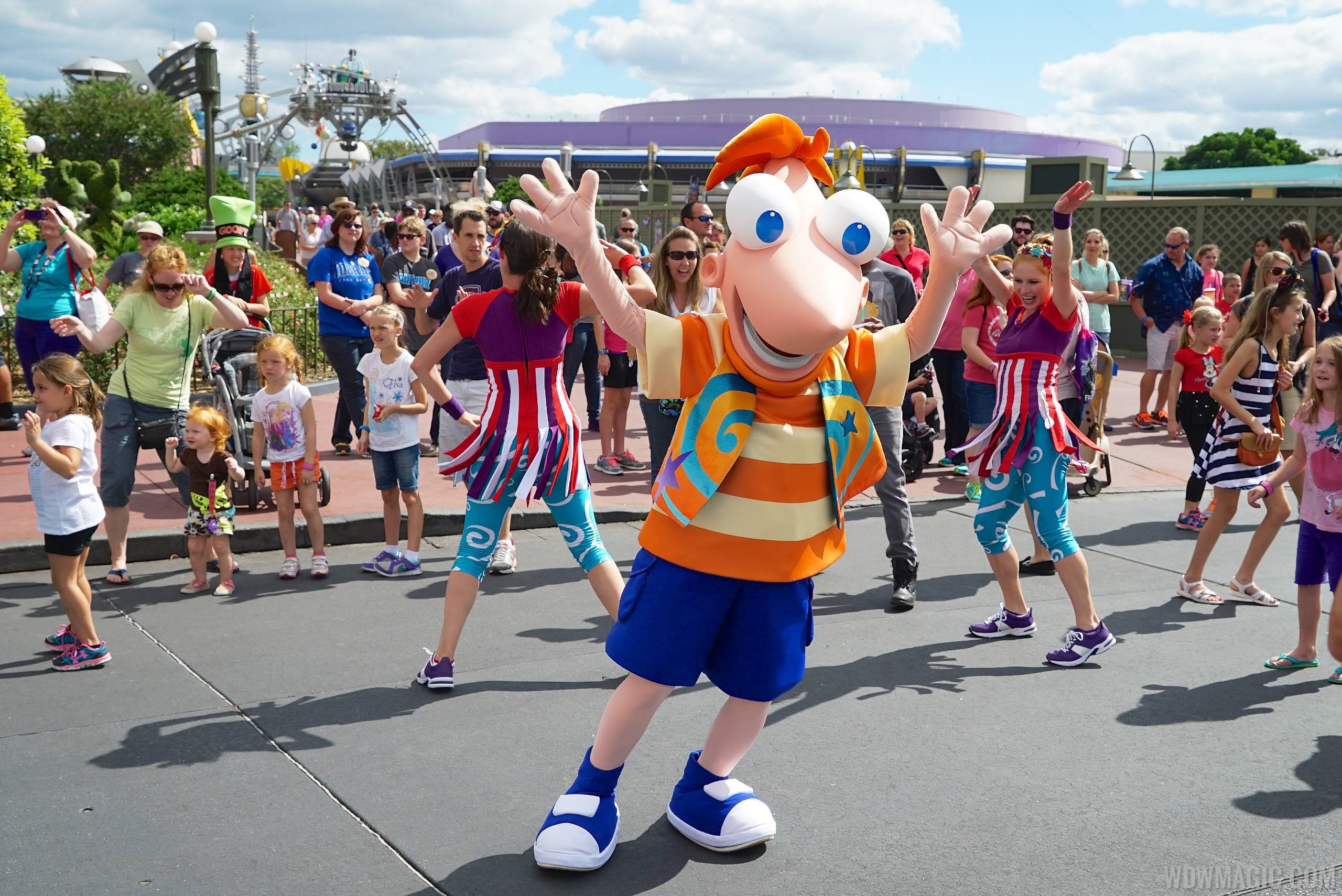 'Move It, Shake It, Celebrate It! Street Party' performances restricted to evenings only on select days next week
