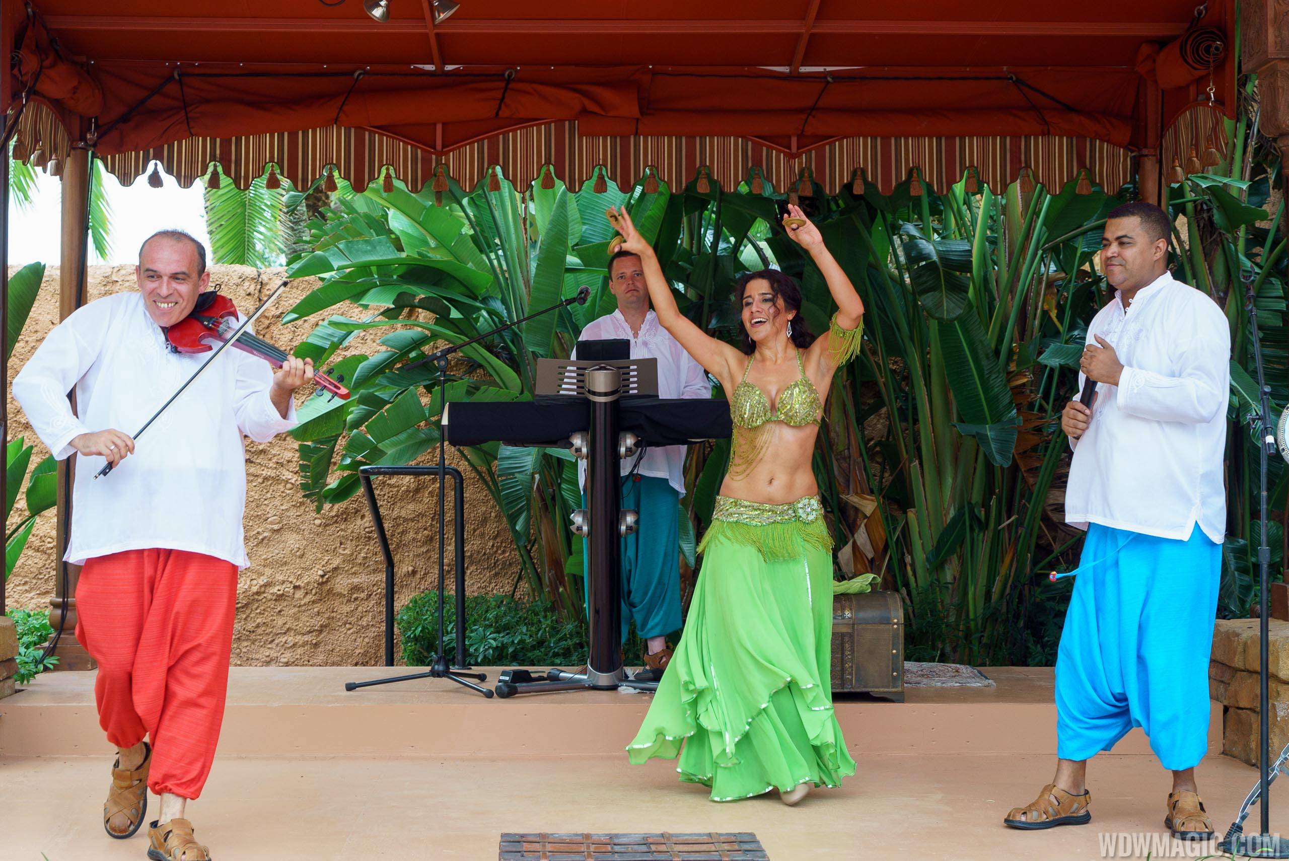 VIDEO - Belly Dancing returns to Epcot's Morocco Pavilion with Musique Aramenco