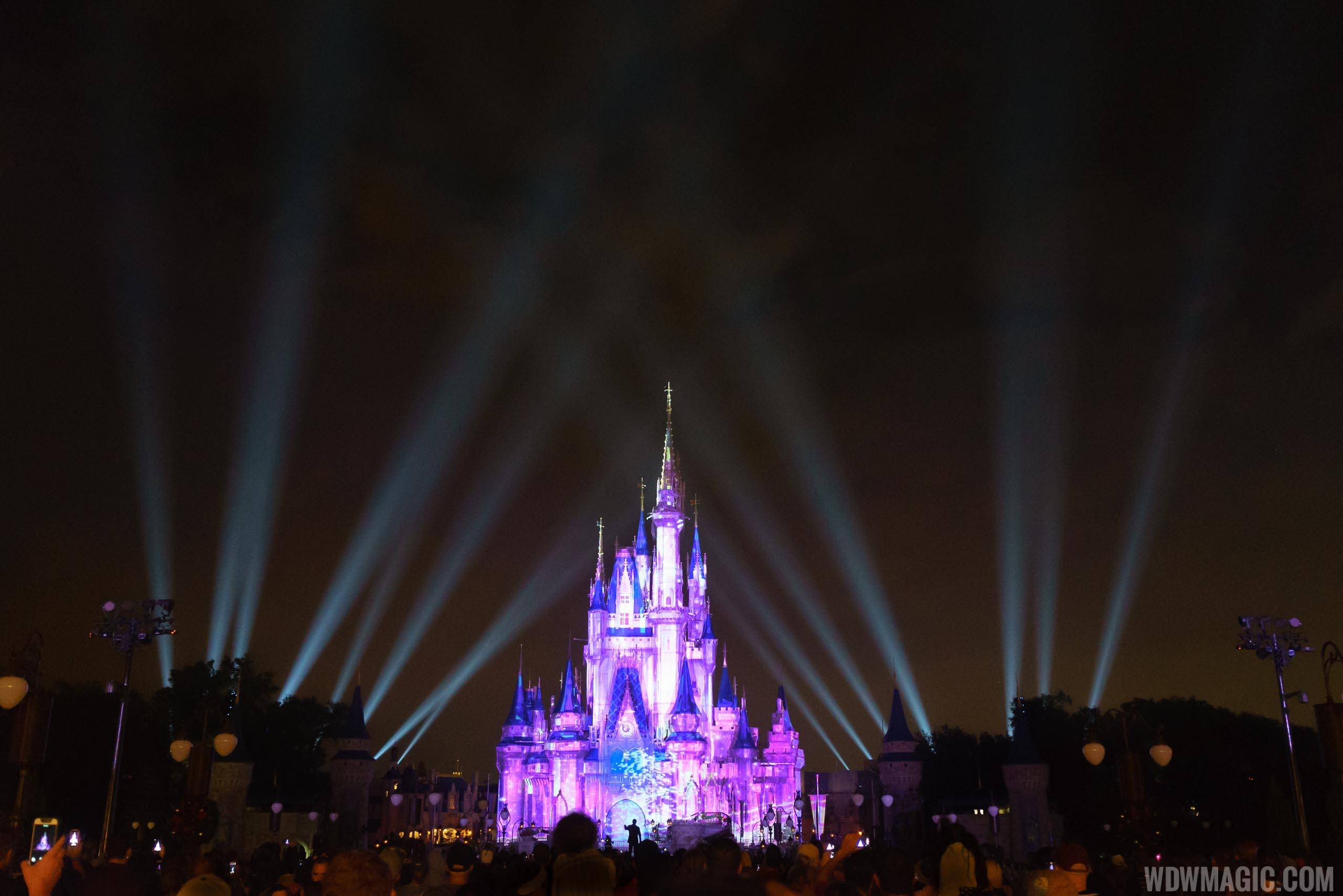 Video Once Upon A Time Castle Projection Show Debuts At The Magic Kingdom