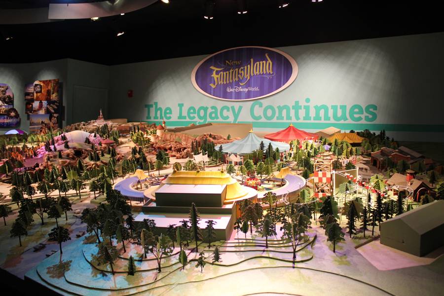 Fantasyland model to be on display at One Man's Dream exhibit