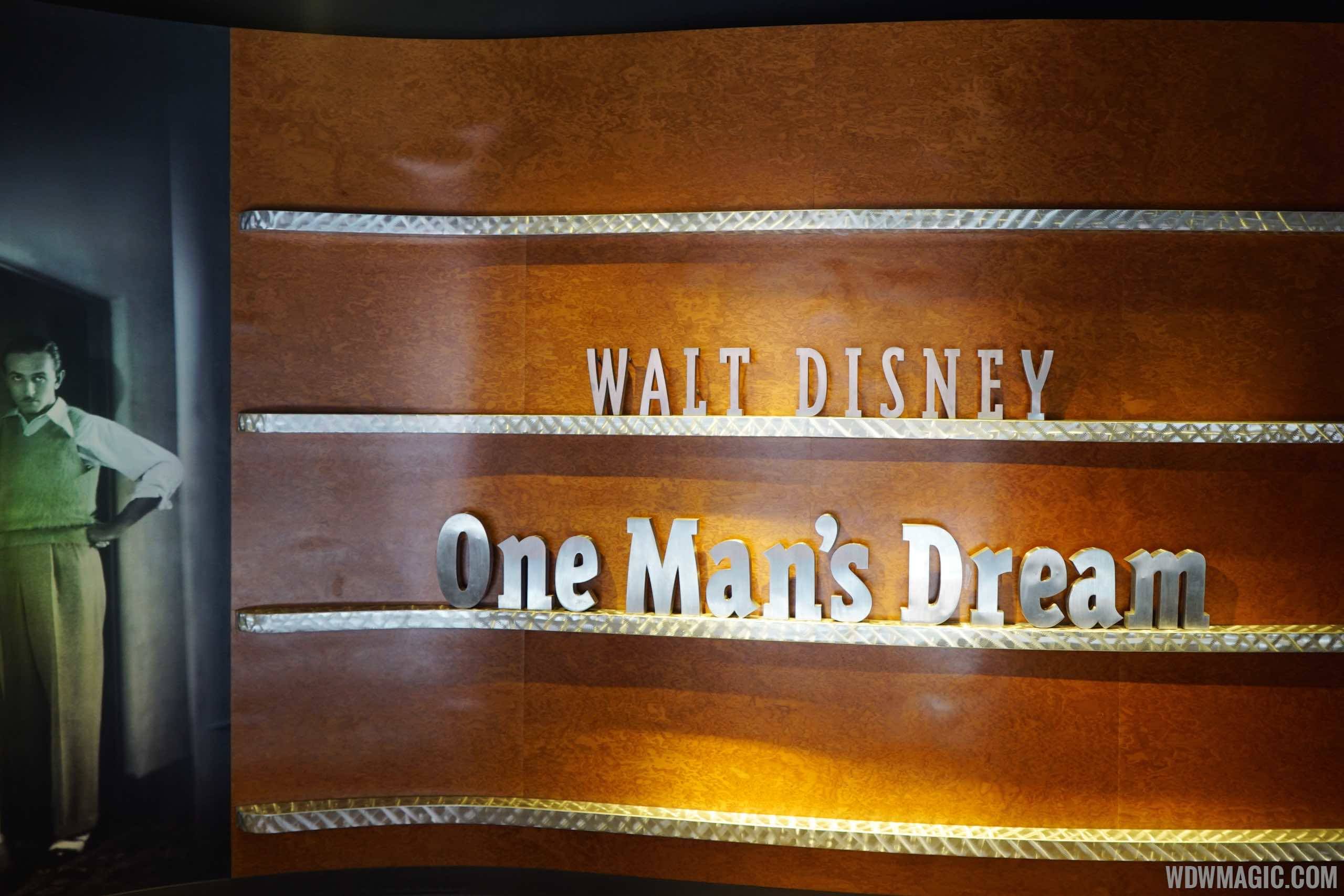 One Man's Dream - Entrance lobby