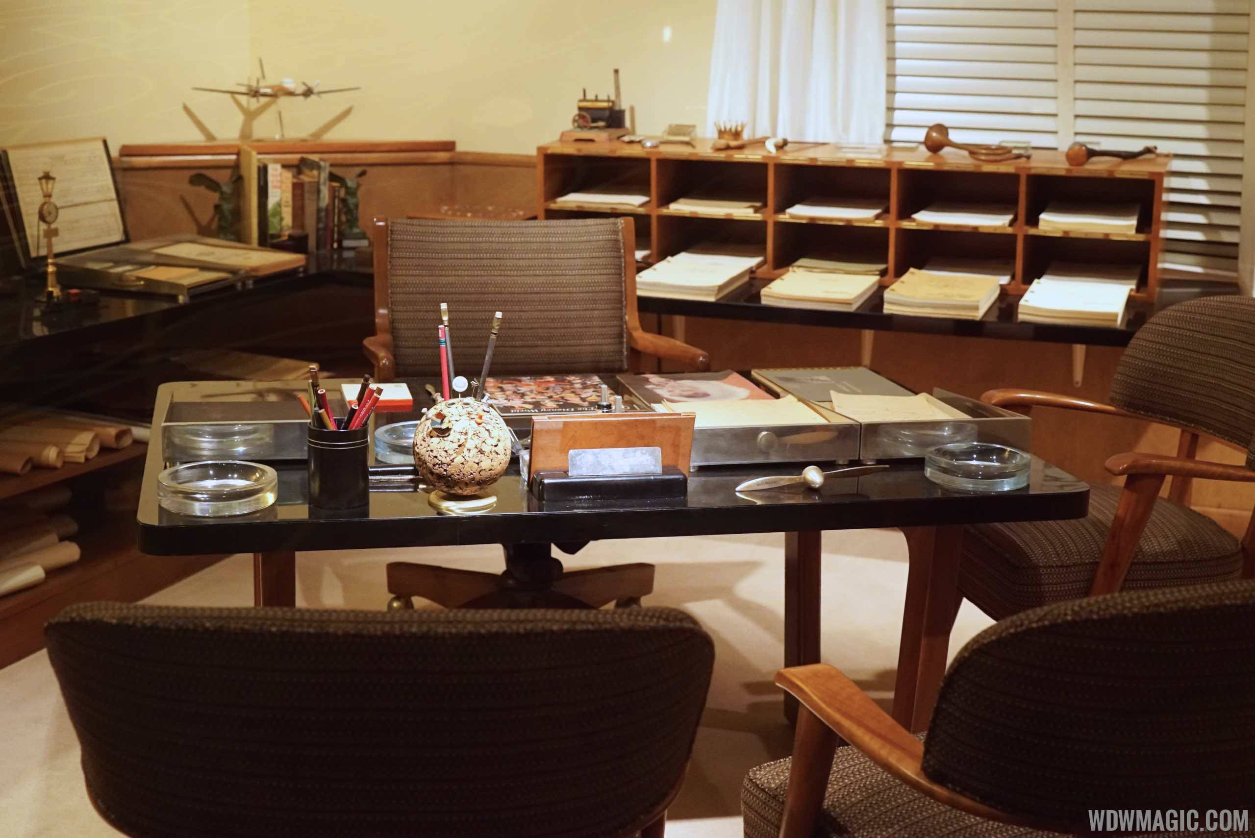 One Man's Dream - Walt Disney's desk