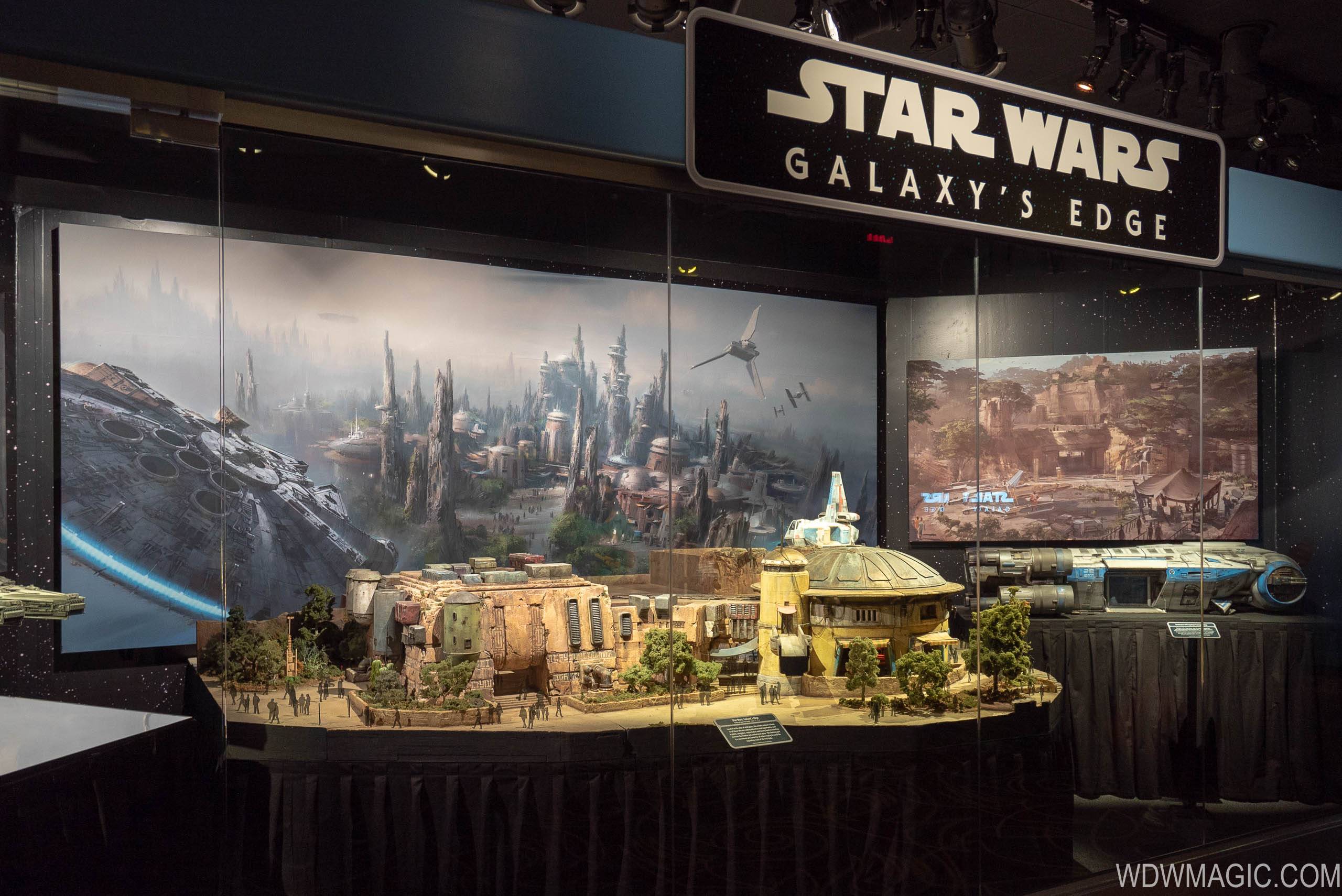 Star Wars Galaxy's Edge model updates