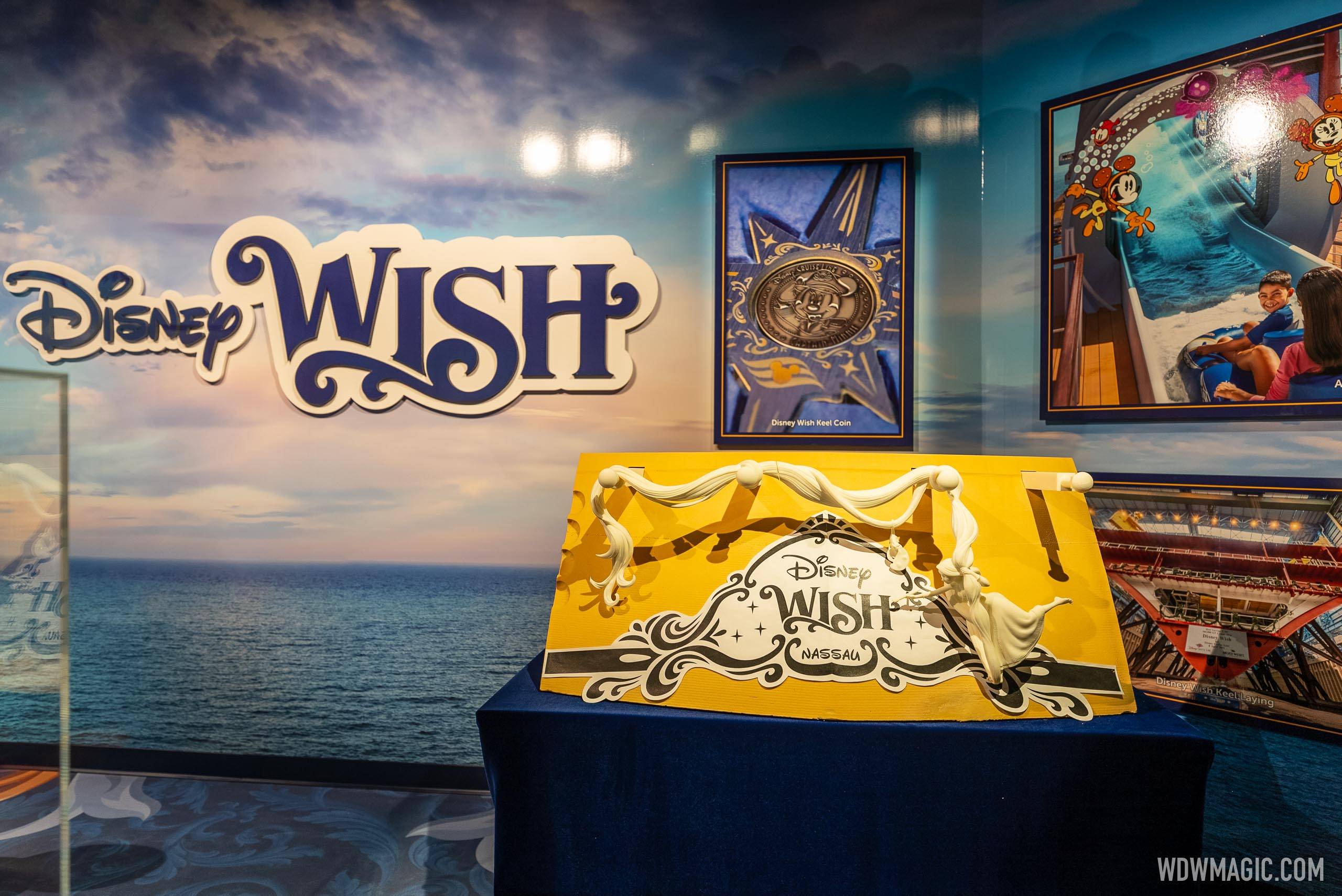 Disney Wish exhibit at Walt Disney Presents