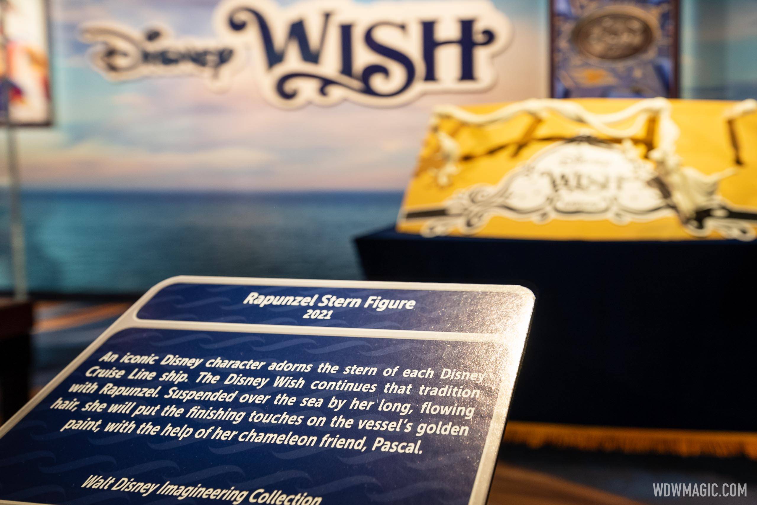 Disney Wish exhibit at Walt Disney Presents