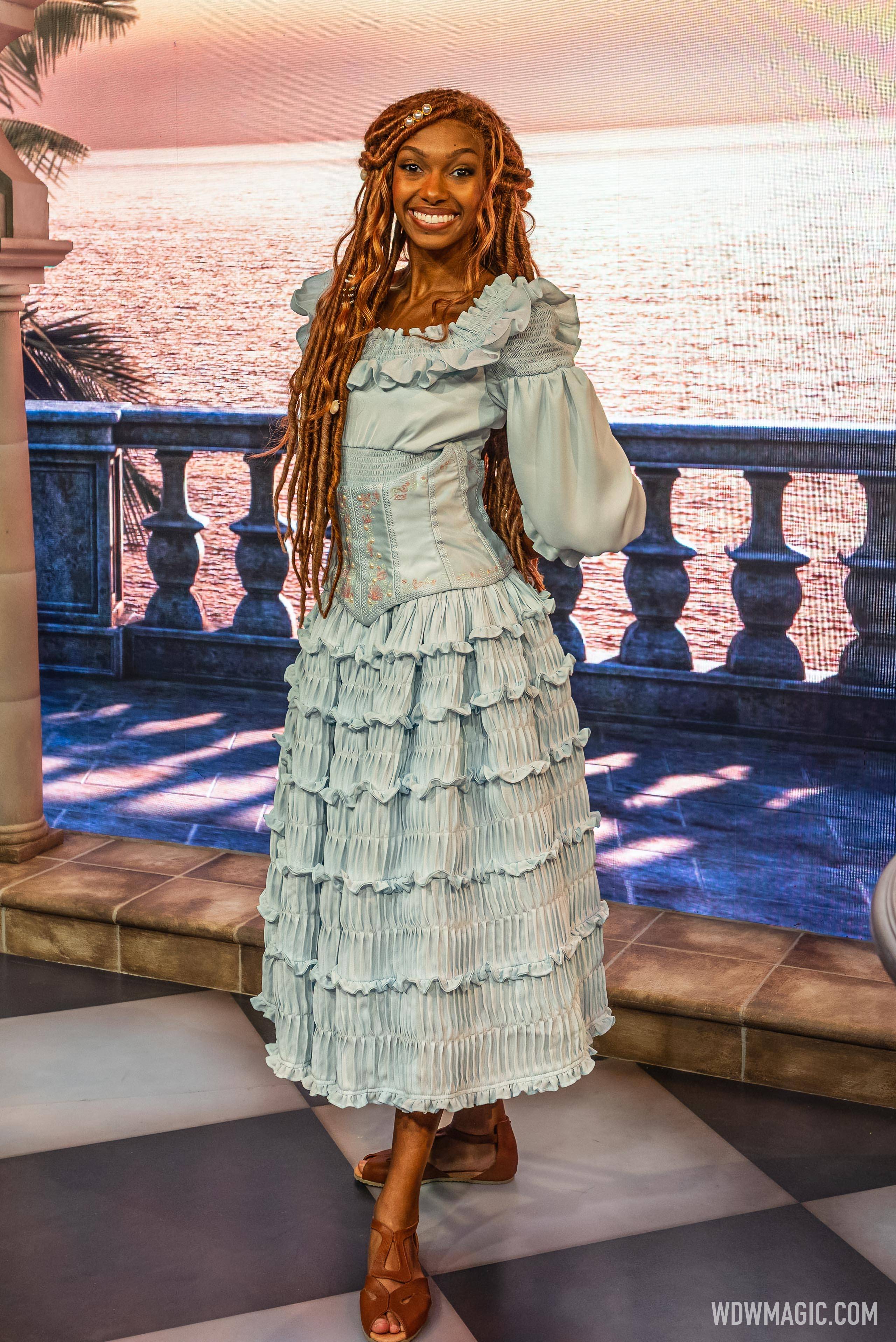 Meet and Greet with Ariel from the Live Action 'The Little Mermaid' now  open at Walt Disney World