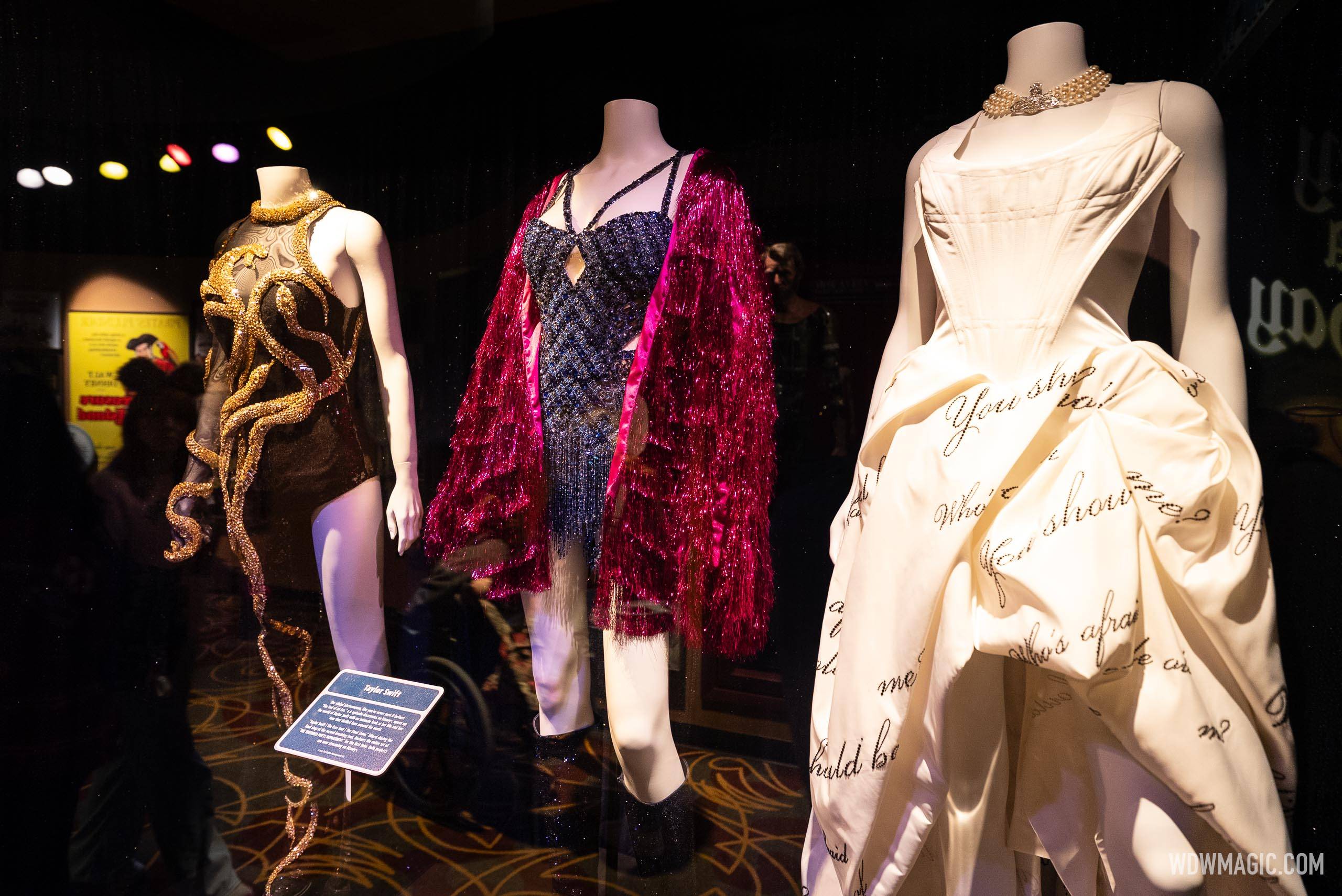 Taylor Swift Eras Tour Costume Exhibit at Walt Disney Presents
