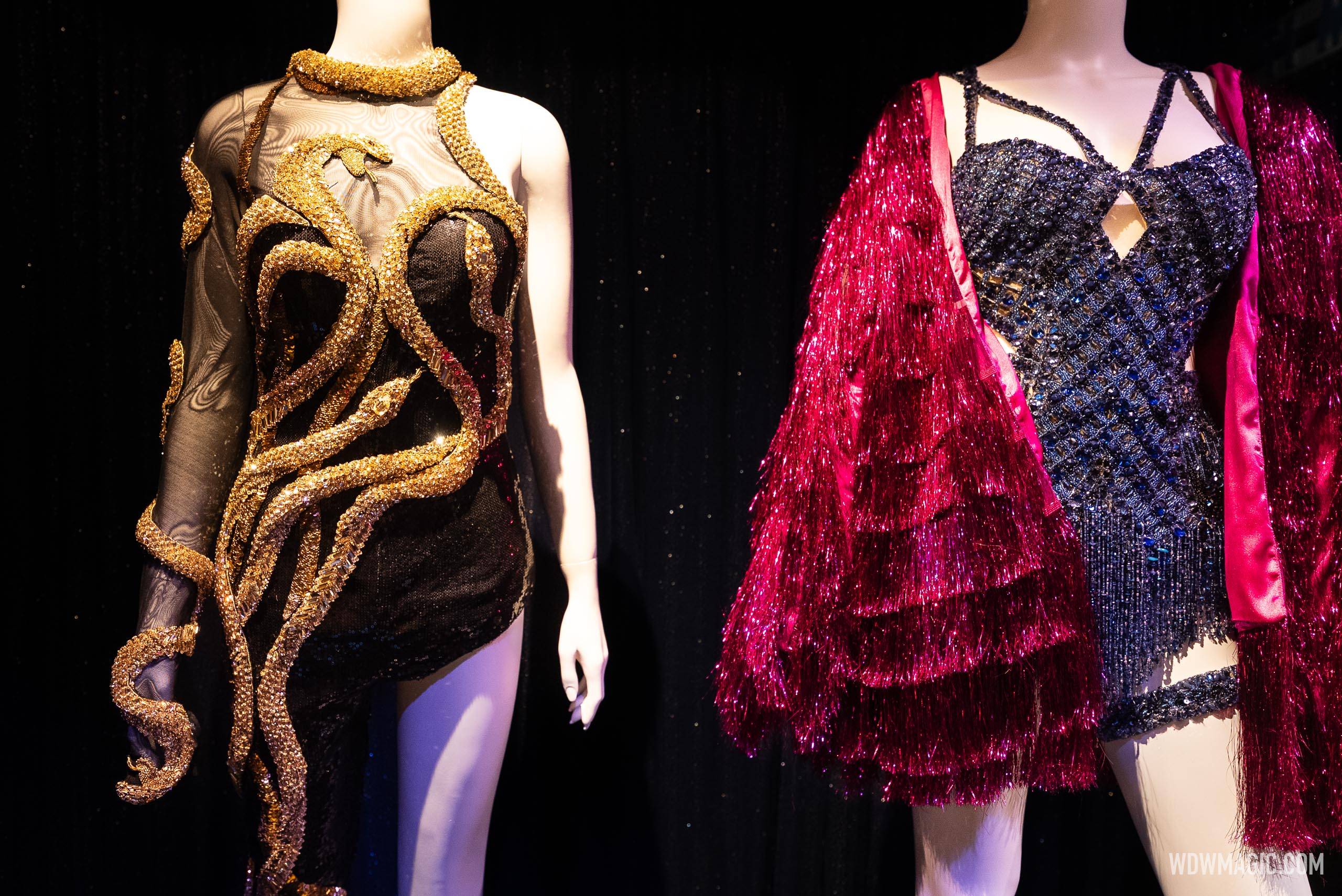 Taylor Swift Eras Tour Costume Exhibit at Walt Disney Presents