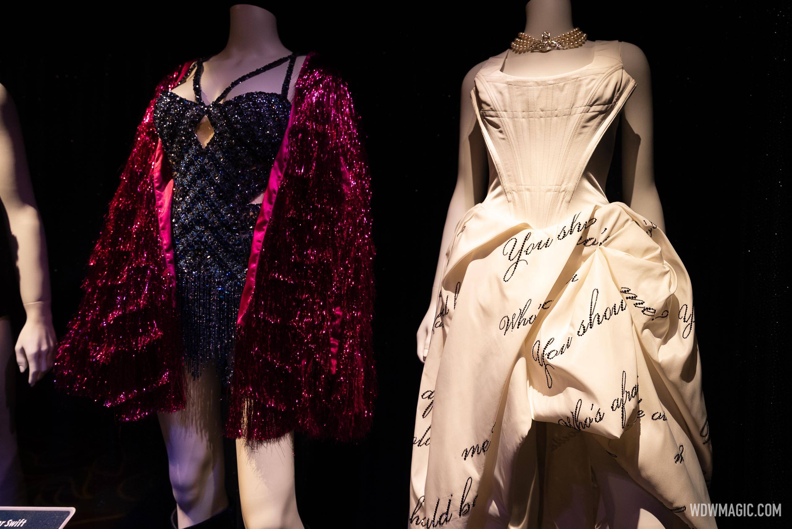 Taylor Swift Eras Tour Costume Exhibit at Walt Disney Presents