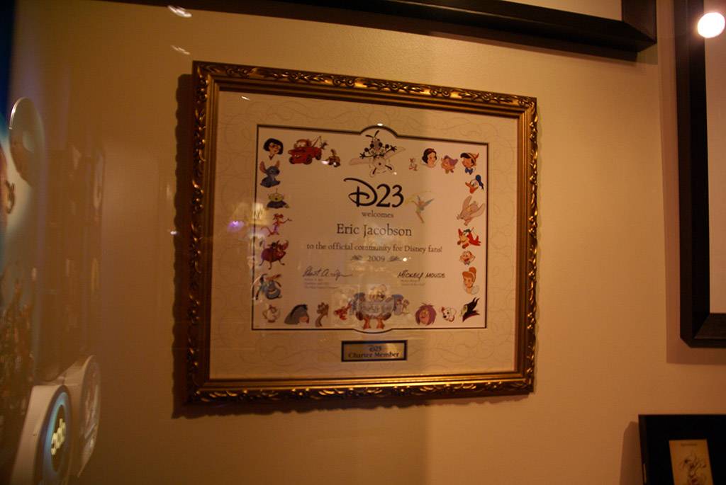 D23 display joins One Man's Dream