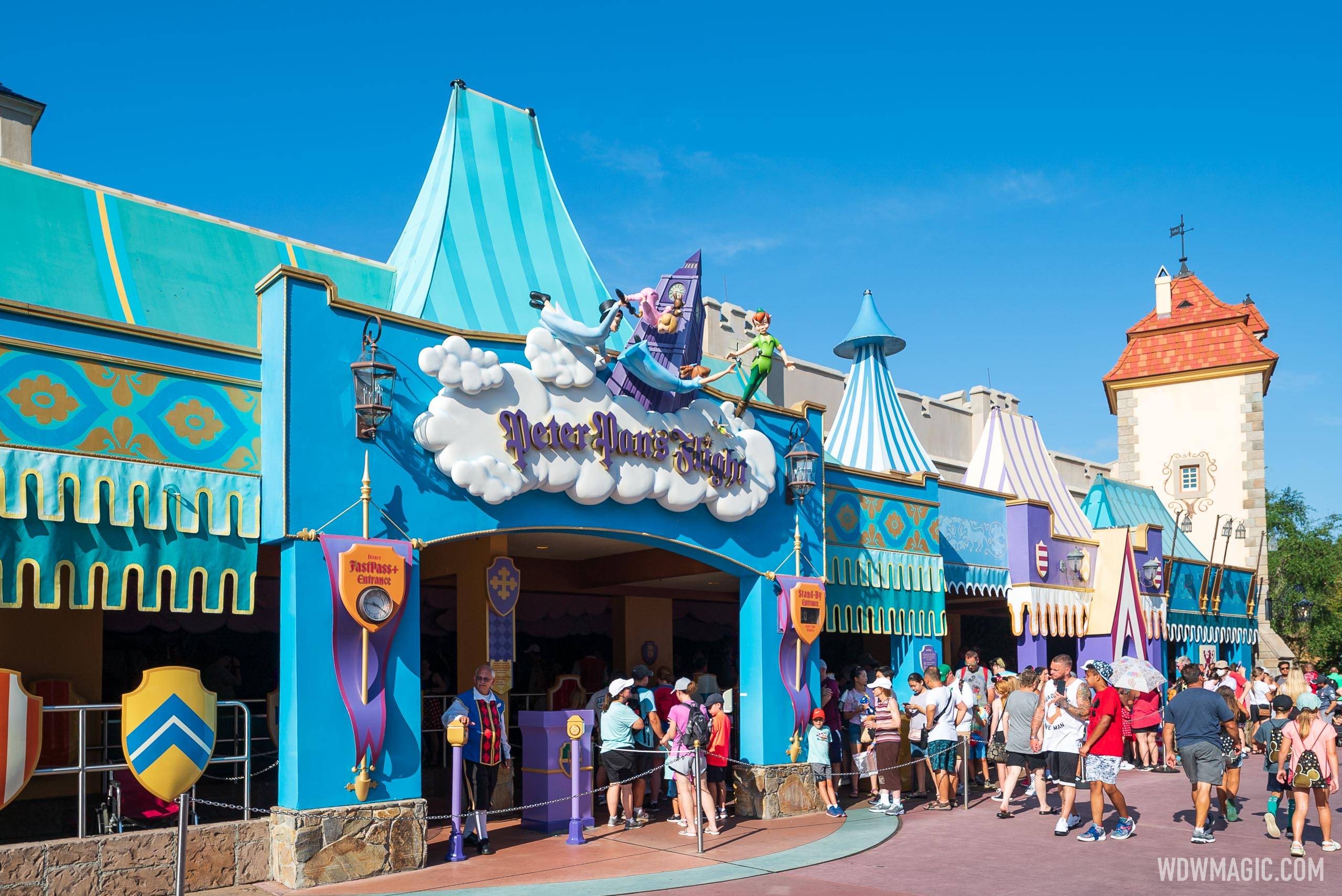 Peter Pan's Flight to get extended queue and former Skyway Station to become restrooms