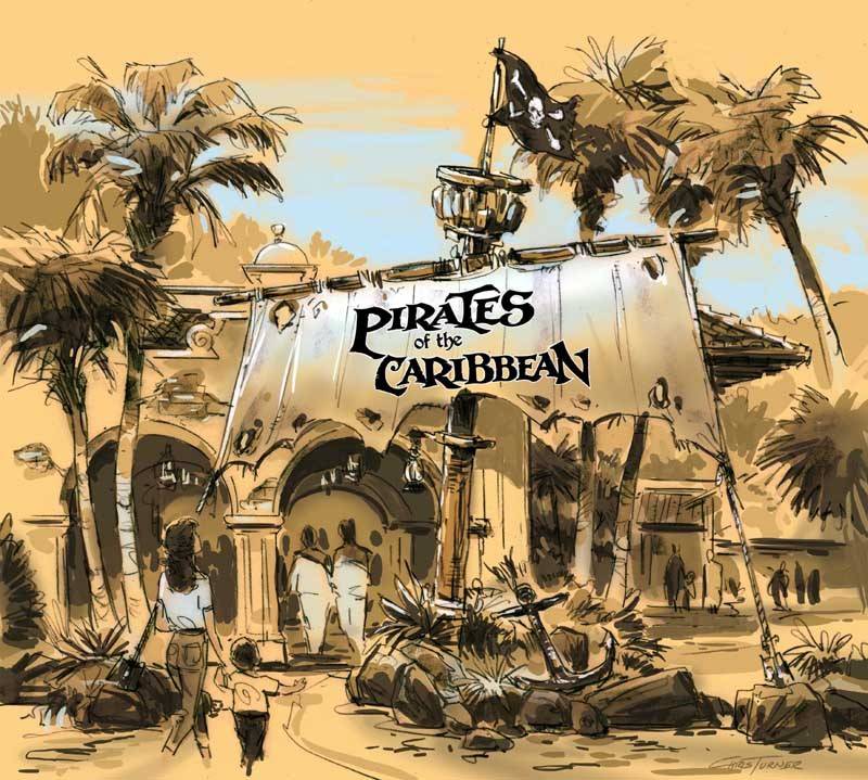 Pirates of the Caribbean concept art
