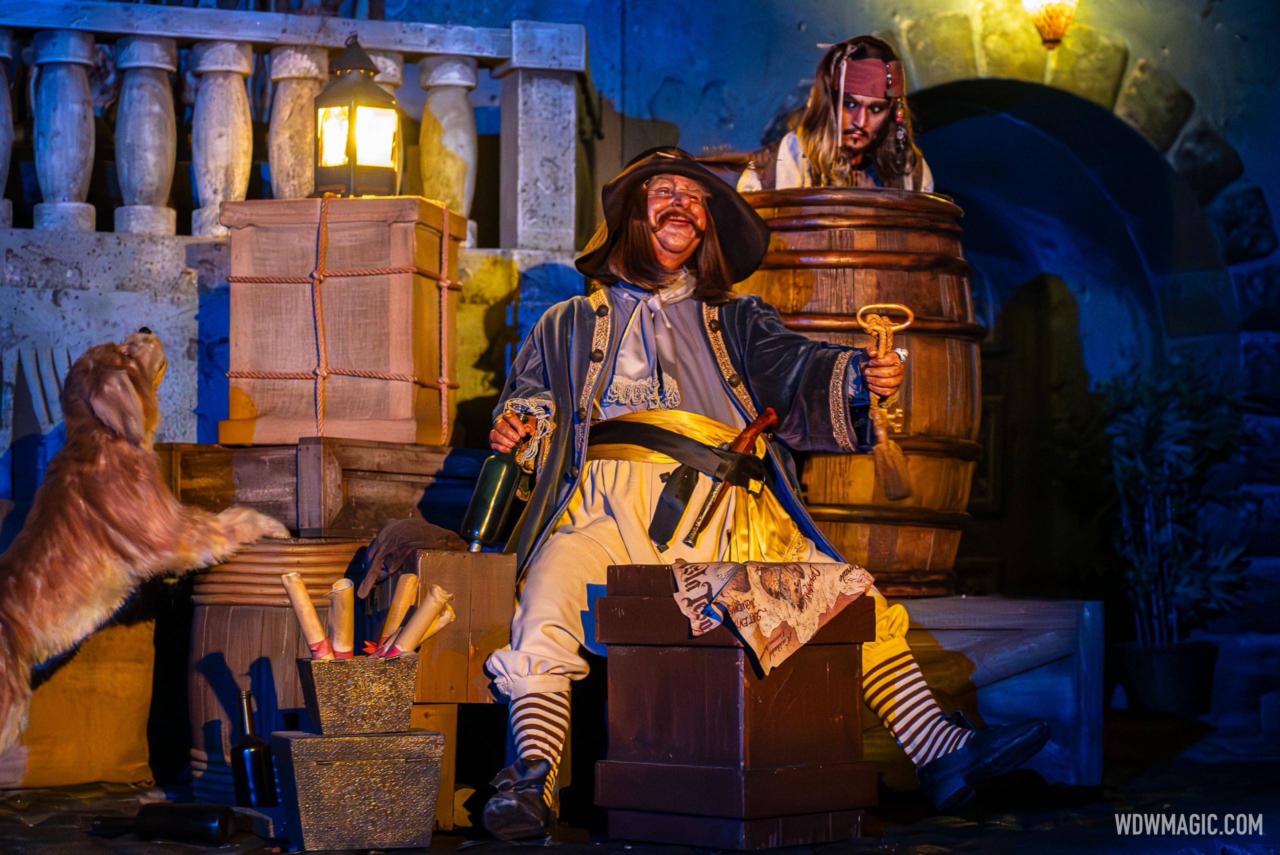 Pirates of the Caribbean closing for refurbishment in February for new auction scene