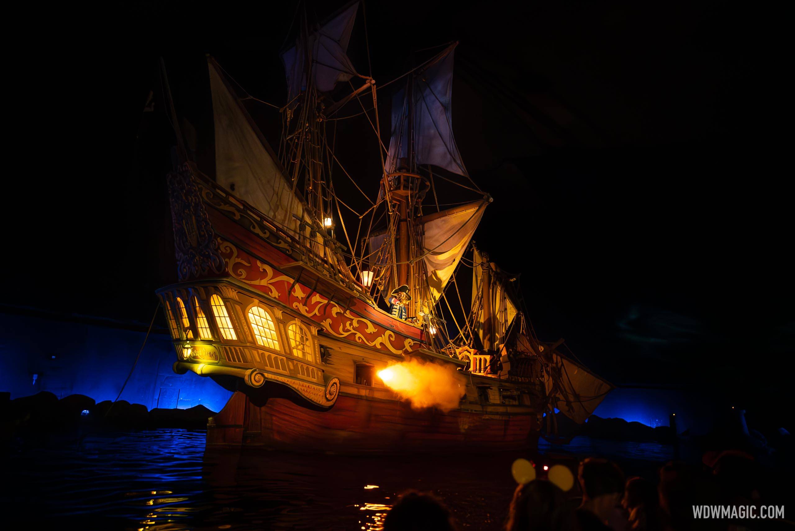 June's Pirates of the Caribbean refurbishment moved to late July