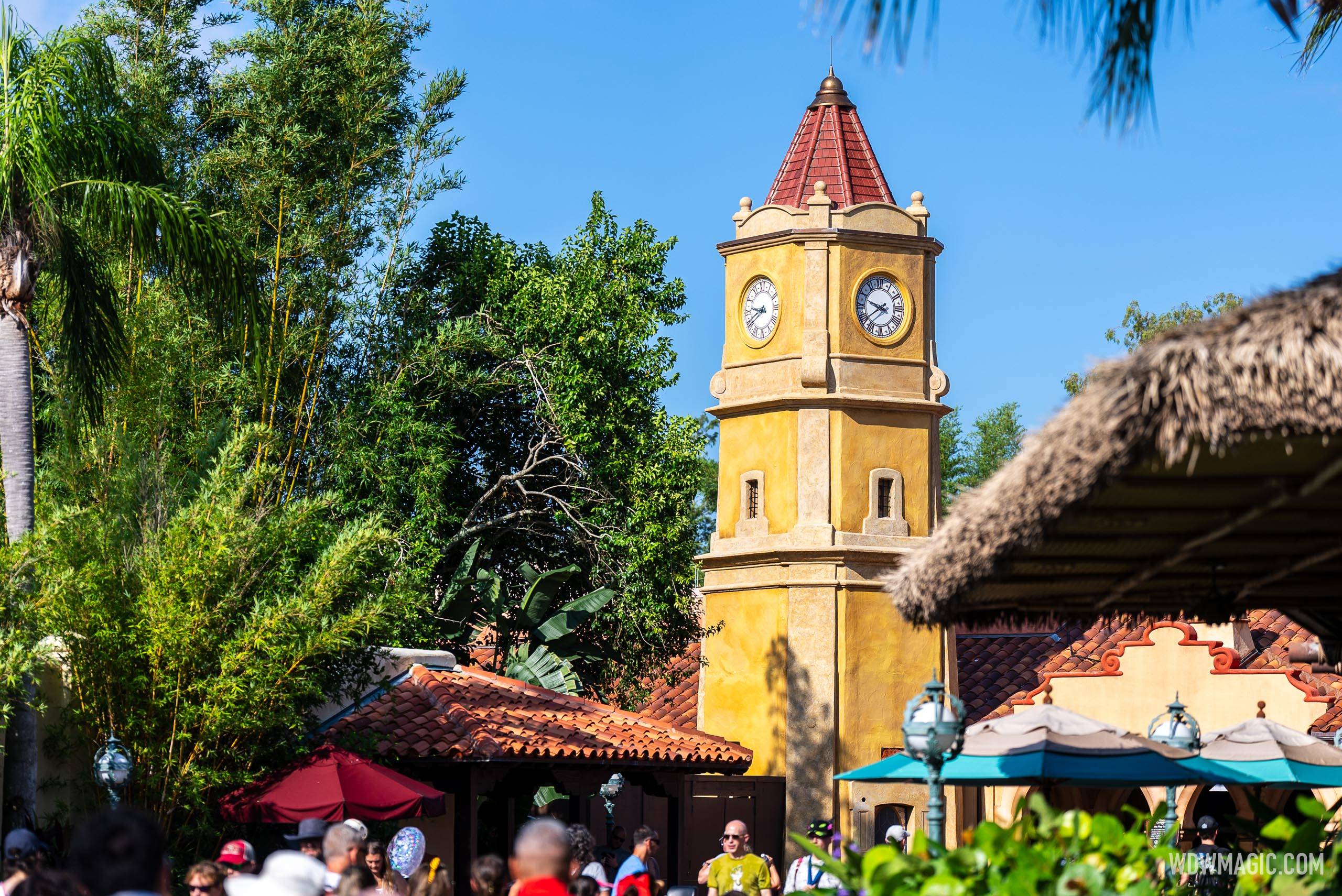 Torre del Cielo Tower at Pirates of the Caribbean Refurbishment Completed August 16 2024