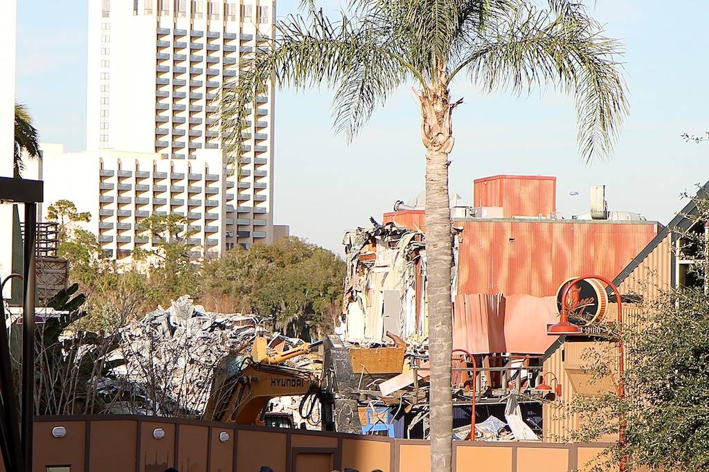 Photo update - Demolition work at Downtown Disney Pleasure Island