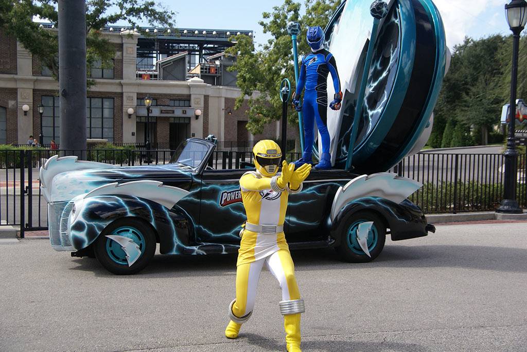 Power Rangers now at the Studios