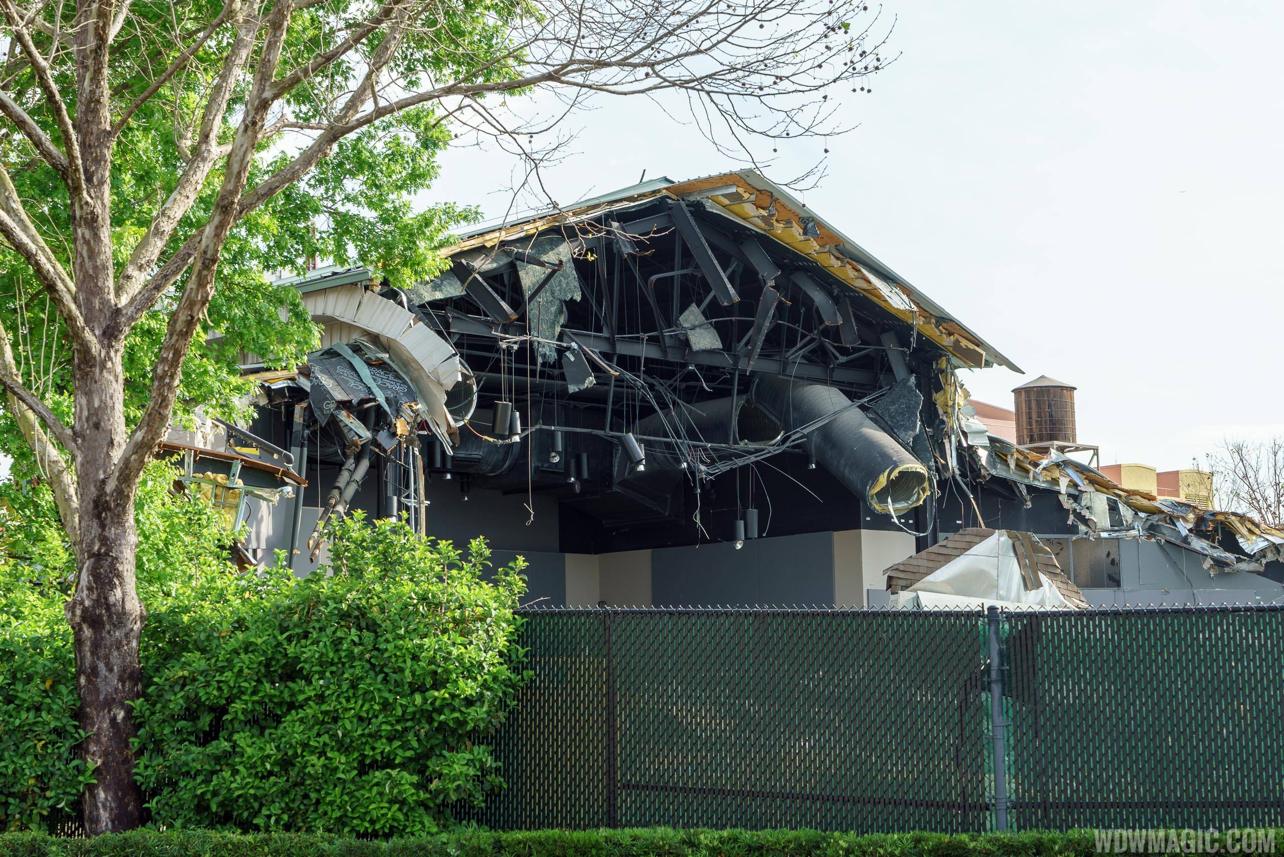 PHOTOS - Premiere Theater demolition underway at Disney's Hollywood Studios