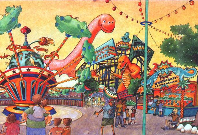 More Primeval Whirl concpet art