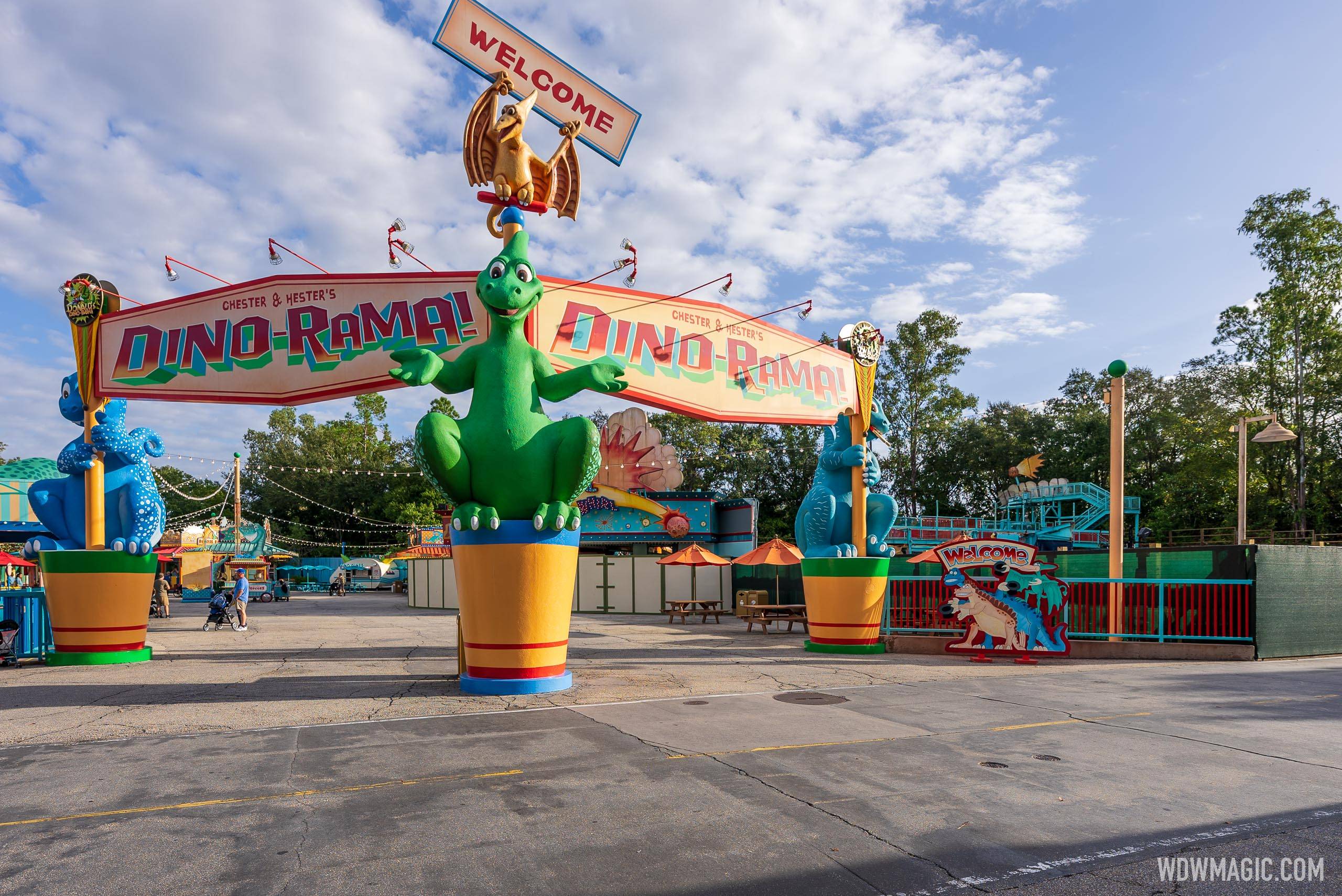 Little remains of Primeval Whirl at Disney's Animal Kingdom as demolition continues