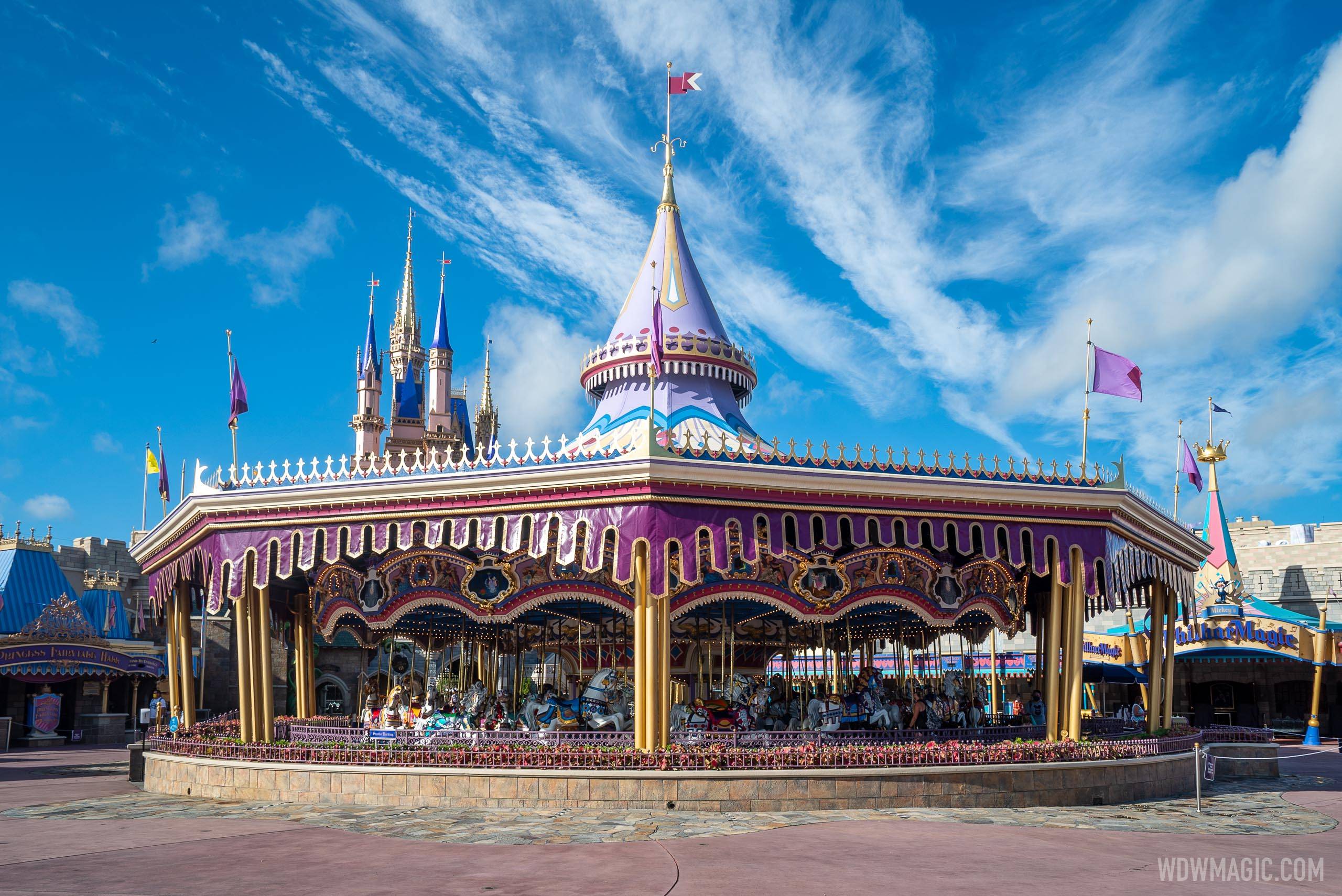 Postponed 'Prince Charming Regal Carrousel' refurbishment now scheduled for August