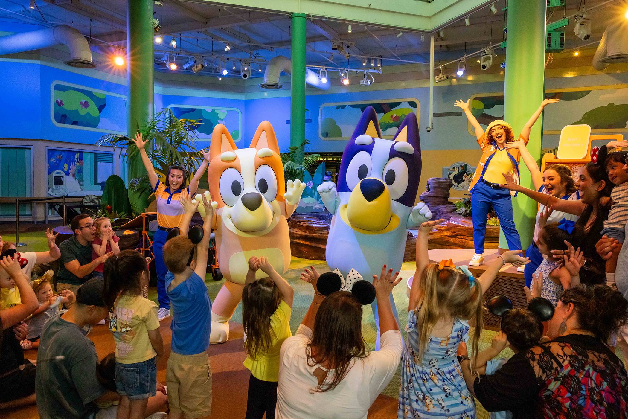 First Look at Bluey's Wild World at Disney's Animal Kingdom Conservation Station