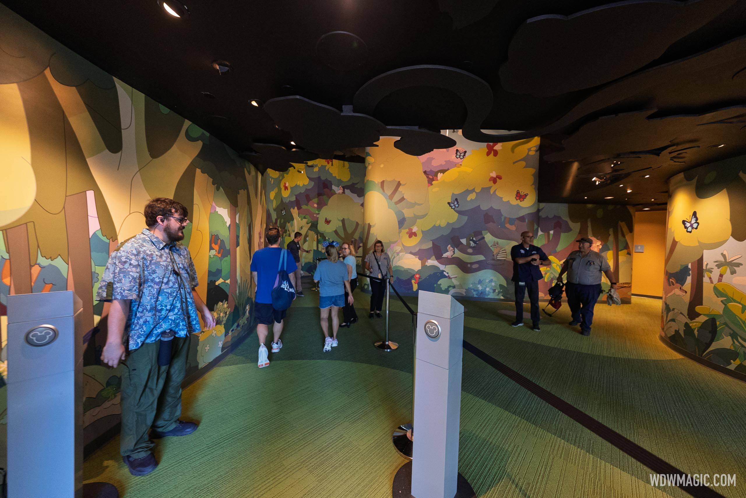 Inside Bluey's Wild World at Conservation Station in Disney's Animal Kingdom
