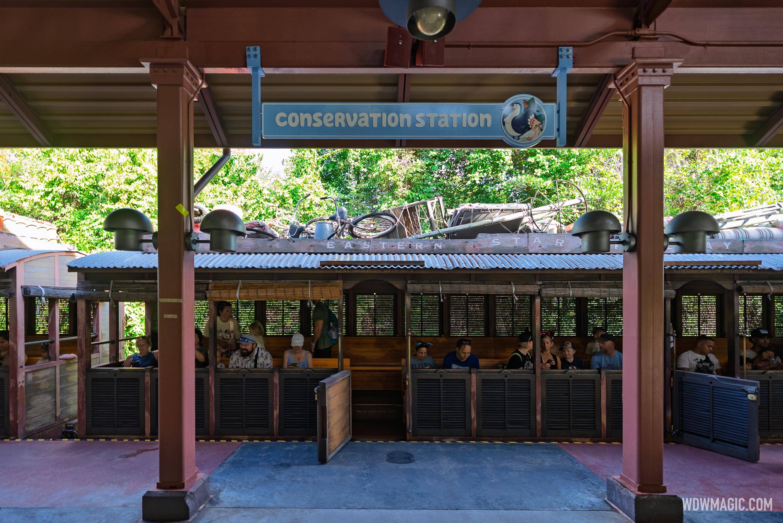 The Conservation Station train station