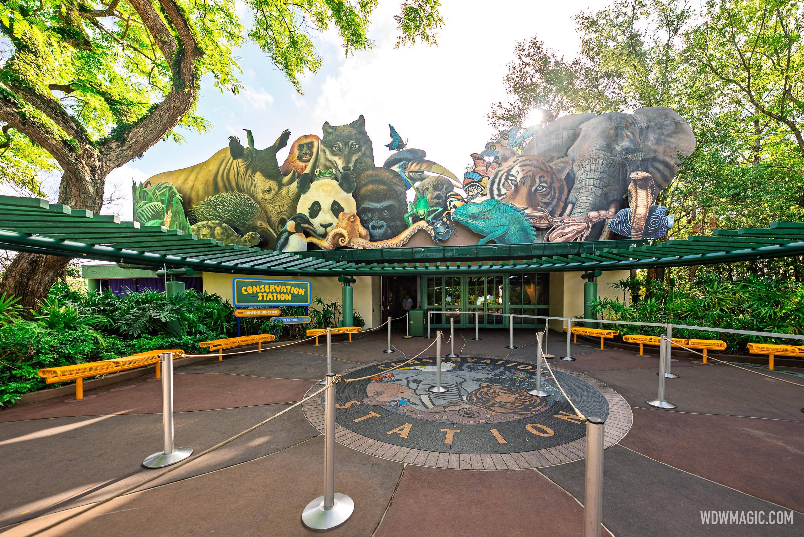 Entrance to Conservation Station
