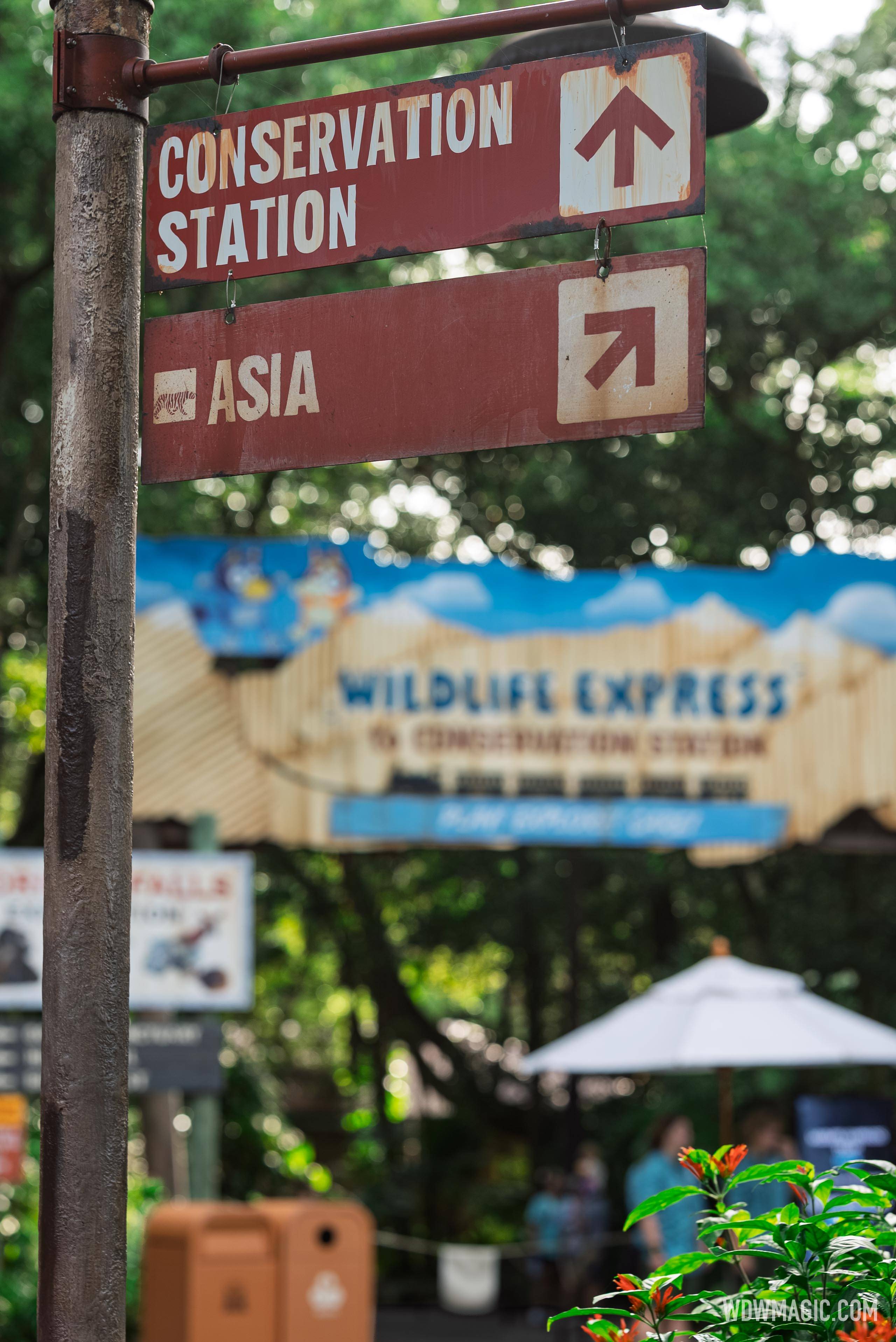Conservation Station Signage