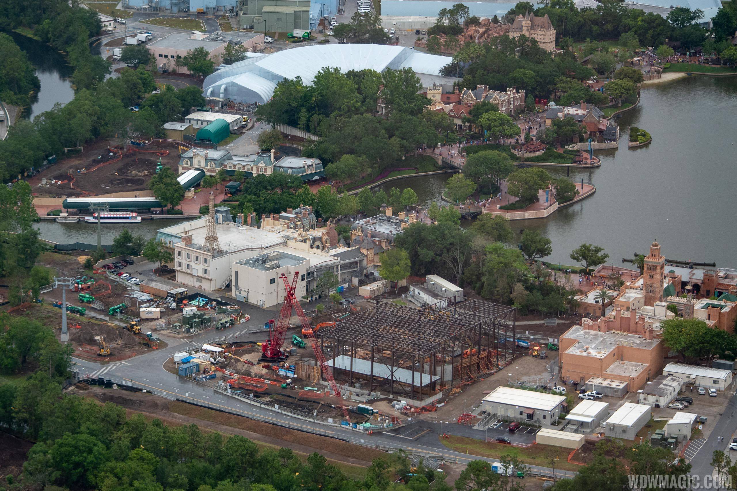 Ratatouille aerial construction pictures - May 2018