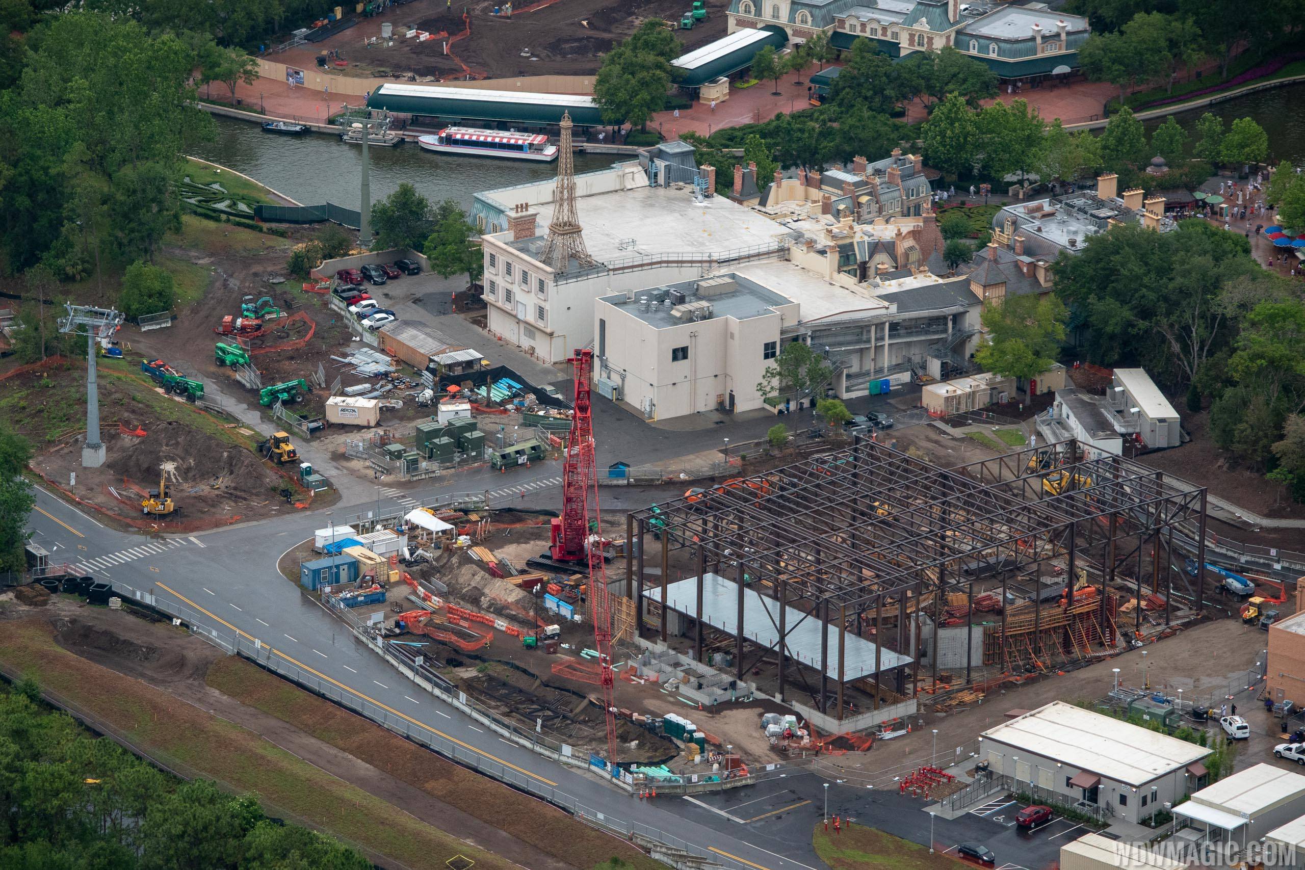 Ratatouille aerial construction pictures - May 2018
