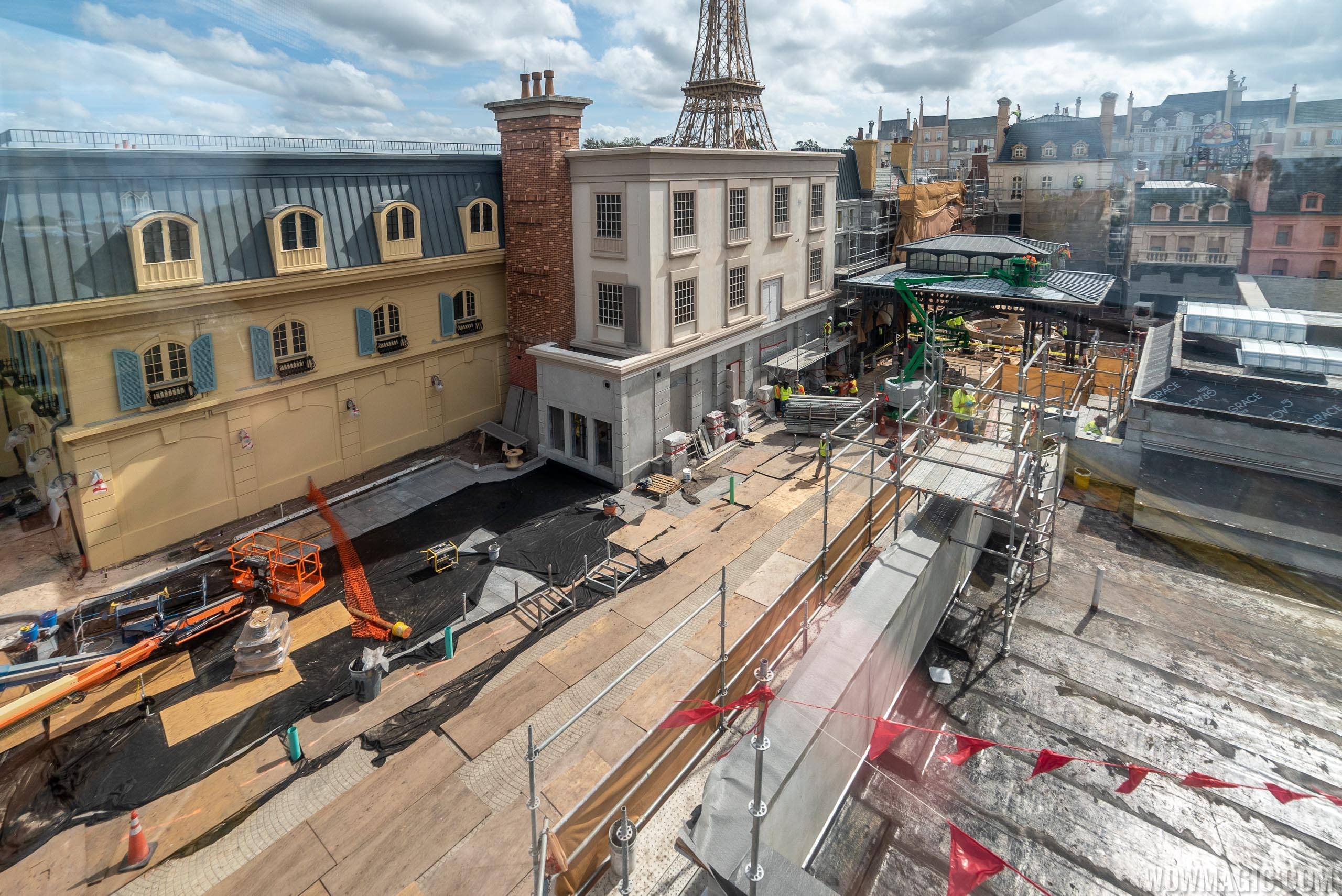 PHOTOS - A look at Remy's Ratatouille Adventure construction in Epcot