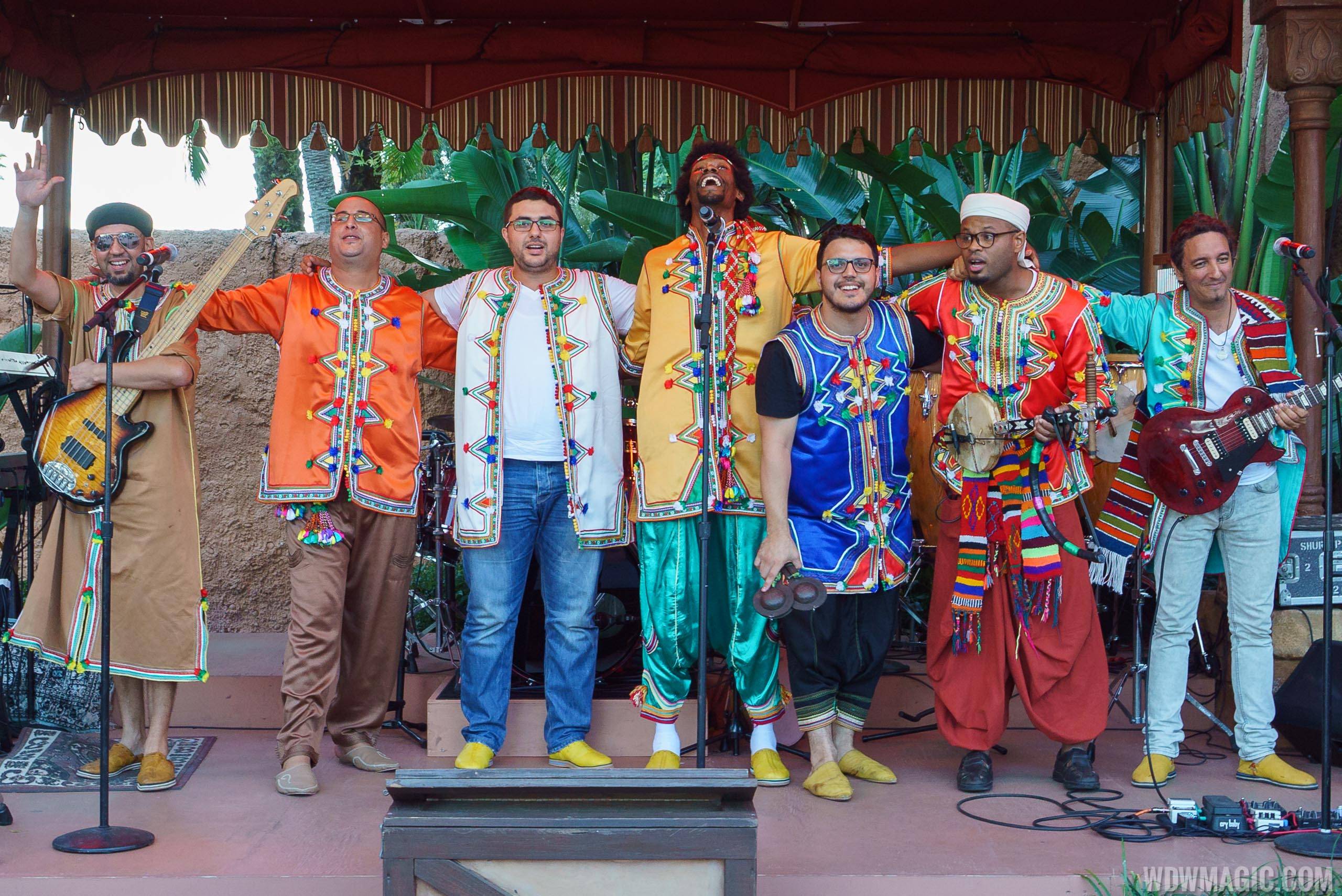 VIDEO - Ribab Fusion performs at Epcot's Morocco Pavilion