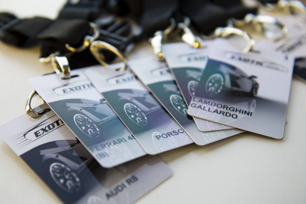 The passes to some very Exotic cars