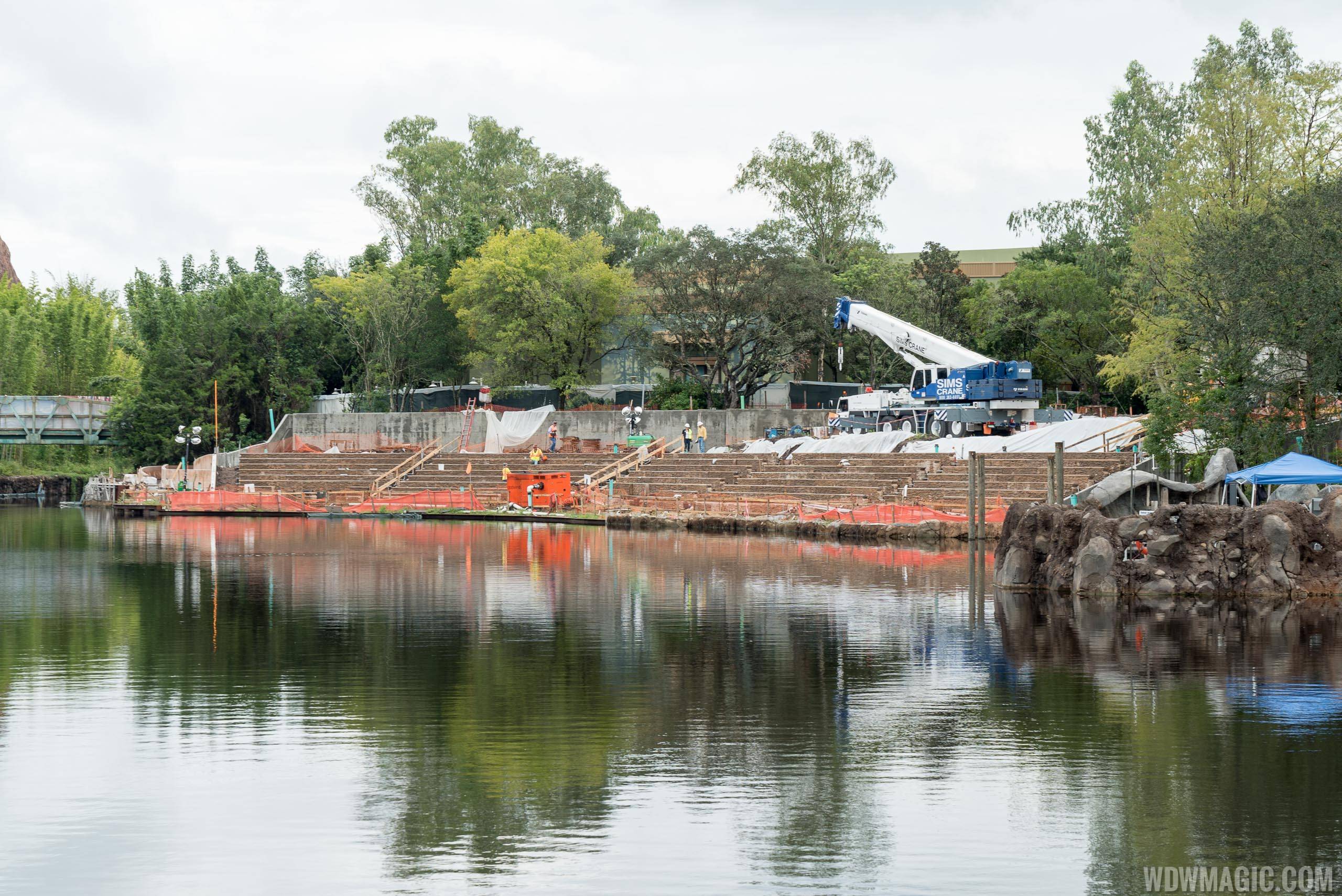 Rivers of Light construction
