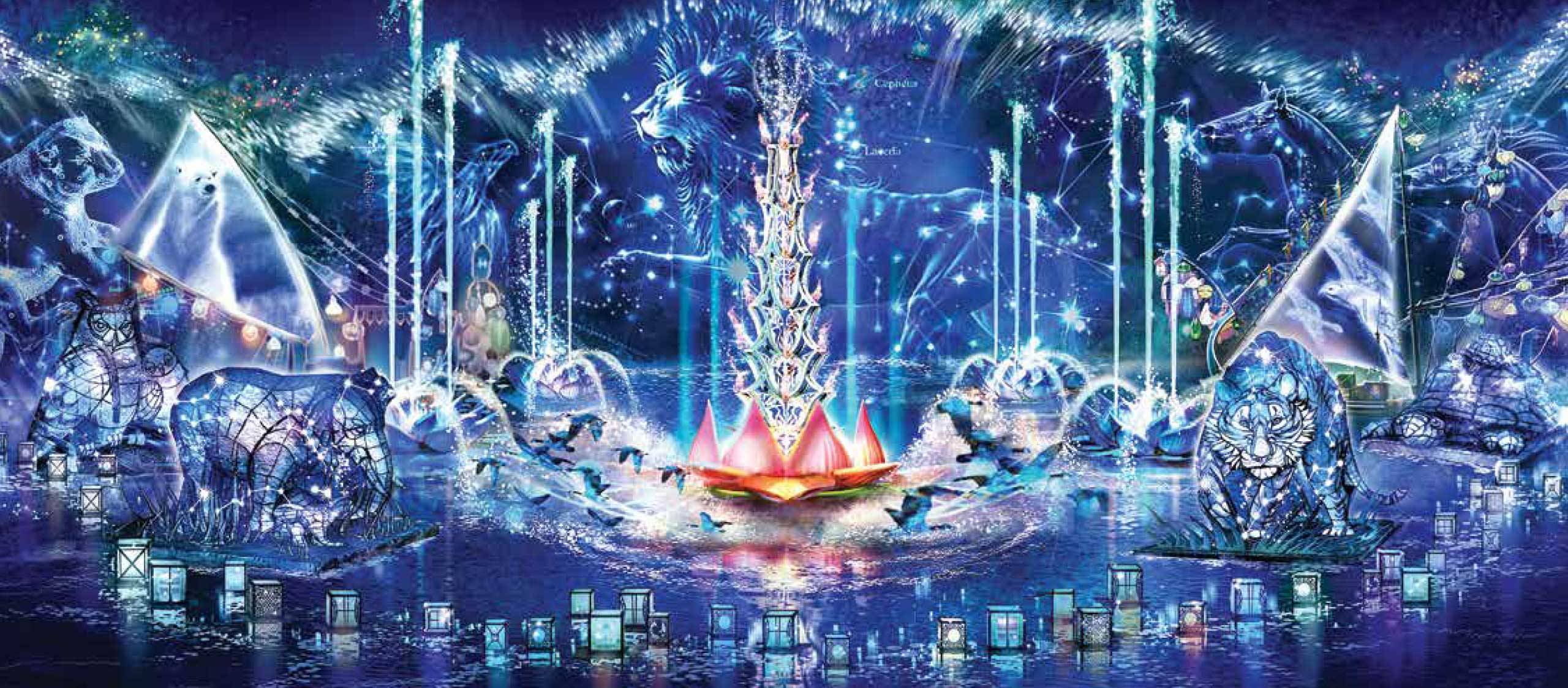 PHOTOS - Concept art revealed for Disney's Animal Kingdom's new nighttime show - 'Rivers of Light'