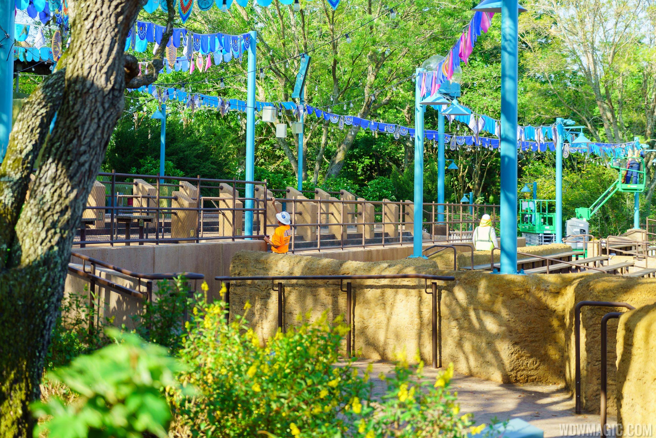 Rivers of Light viewing areas completed