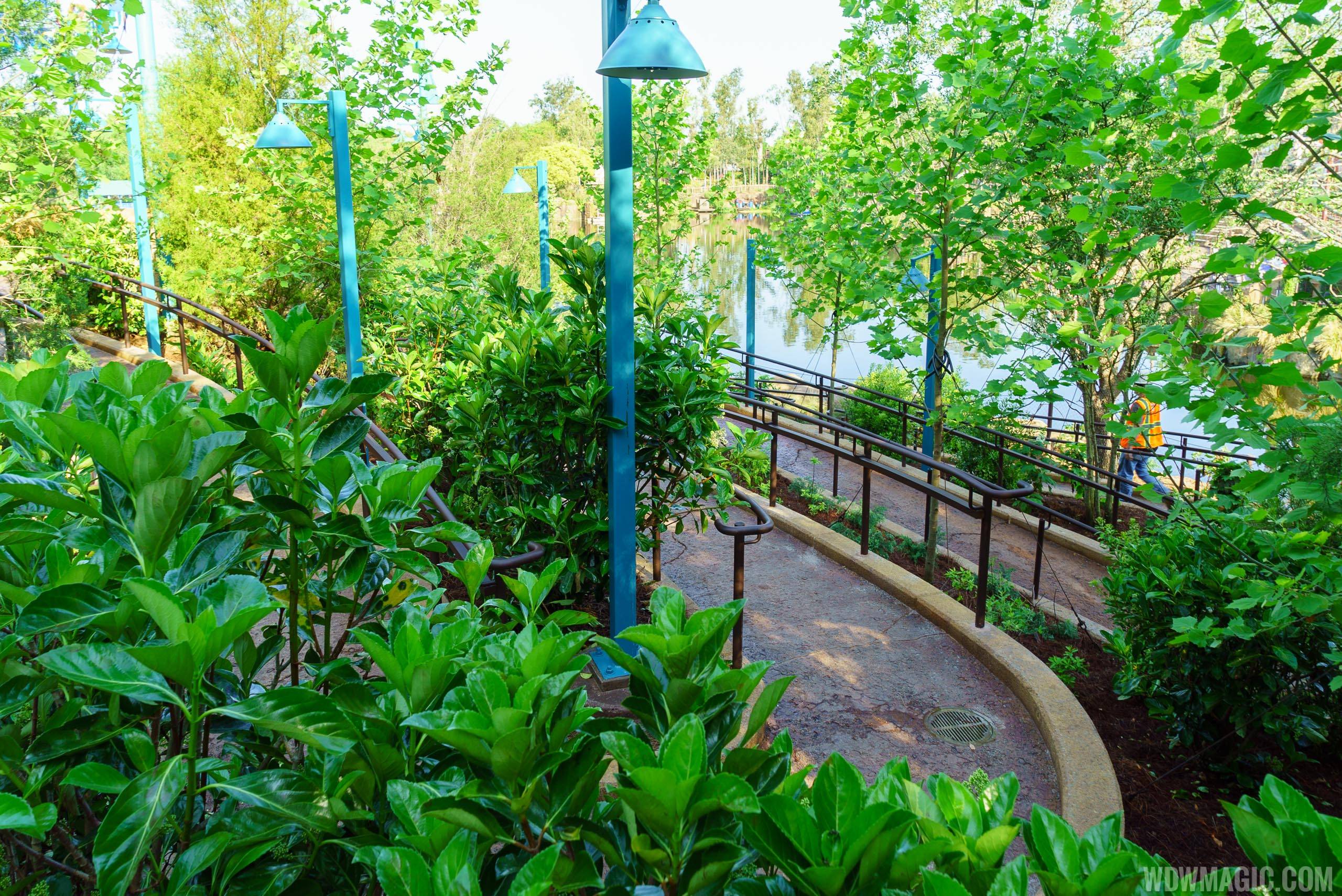 Rivers of Light viewing areas completed