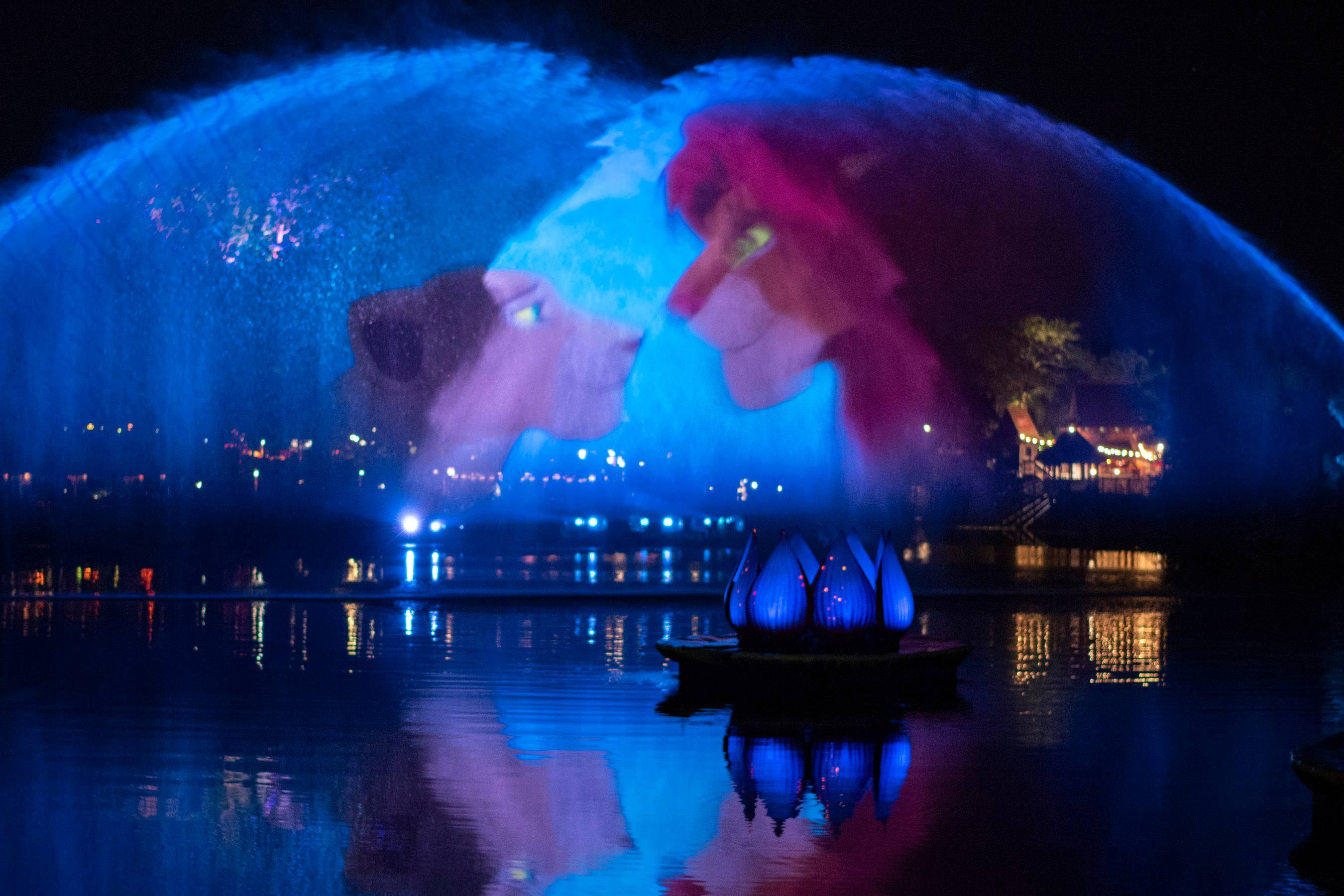 Disney added scenes from movies to Rivers of Light to try to boost ratings