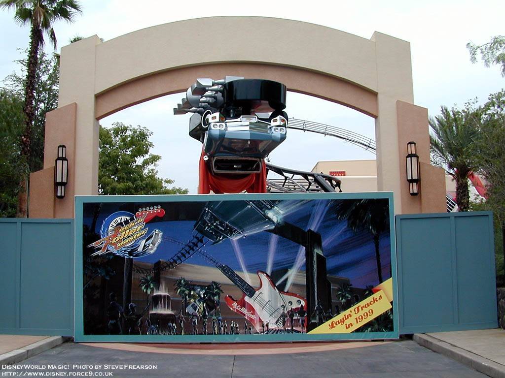 Rock n Roller Coaster close to soft opening for guests