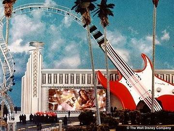 Rock n Roller Coaster concept art