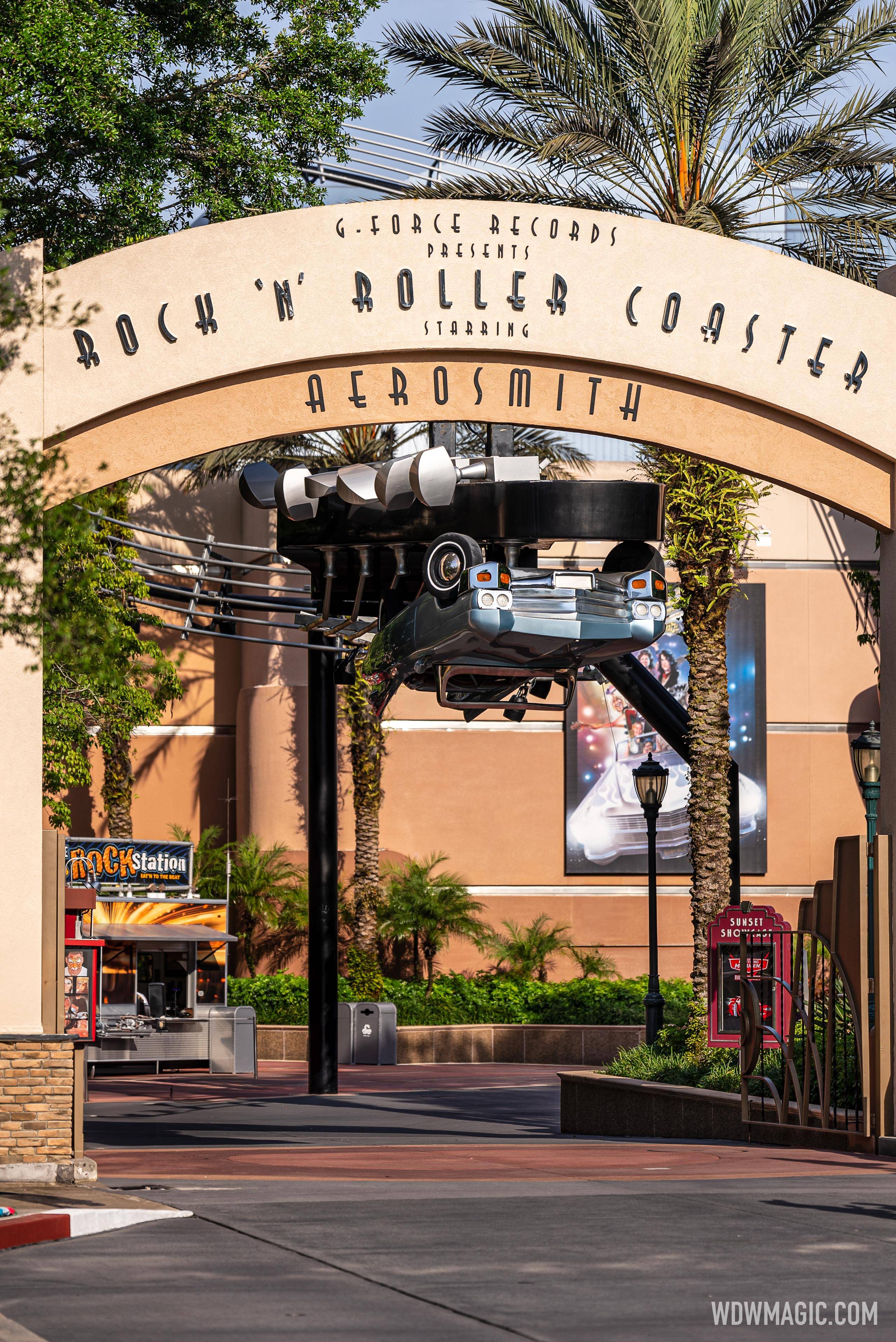 Rock 'N' Roller Coaster Returns With Vibrant Set Refresh, Familiar Aerosmith  Theme