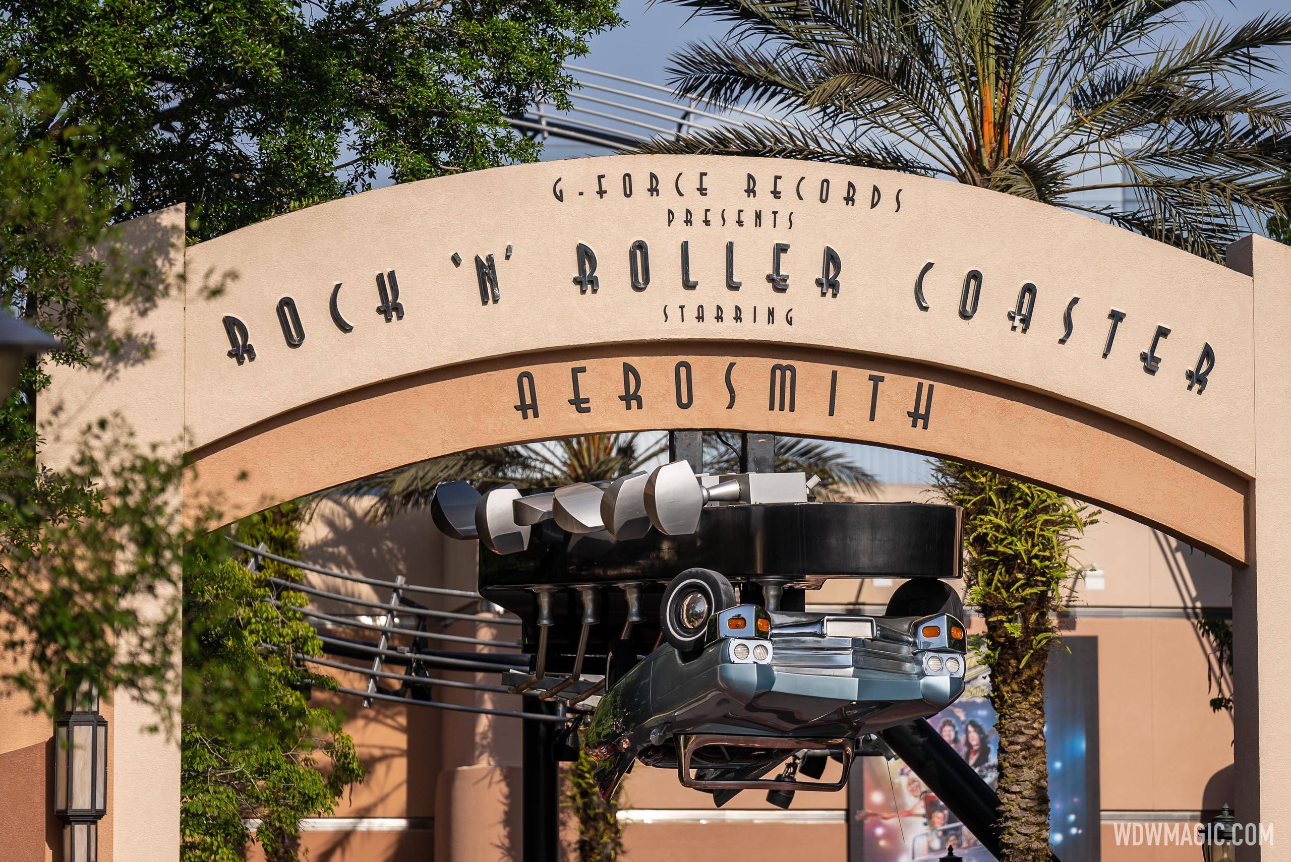 Rock 'N' Roller Coaster Returns With Vibrant Set Refresh, Familiar Aerosmith  Theme