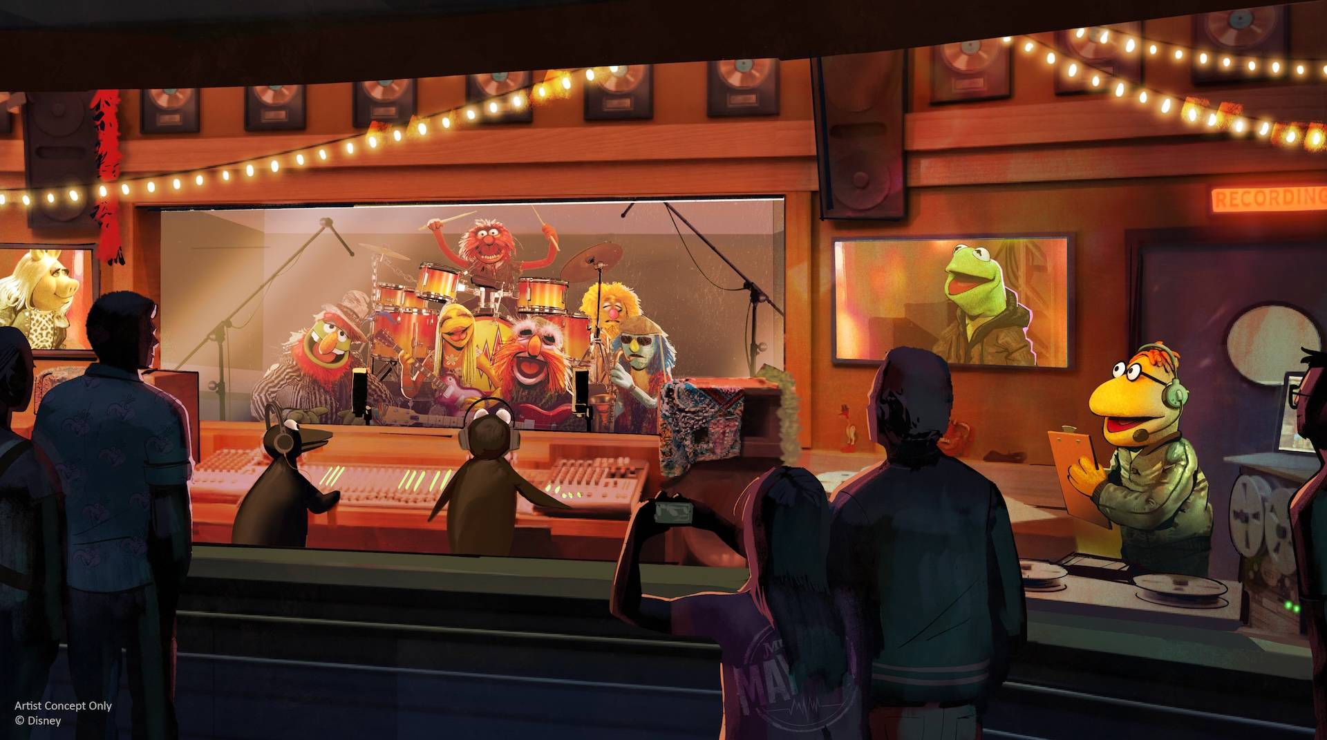 Muppets will be taking over Rock 'n' Roller Coaster