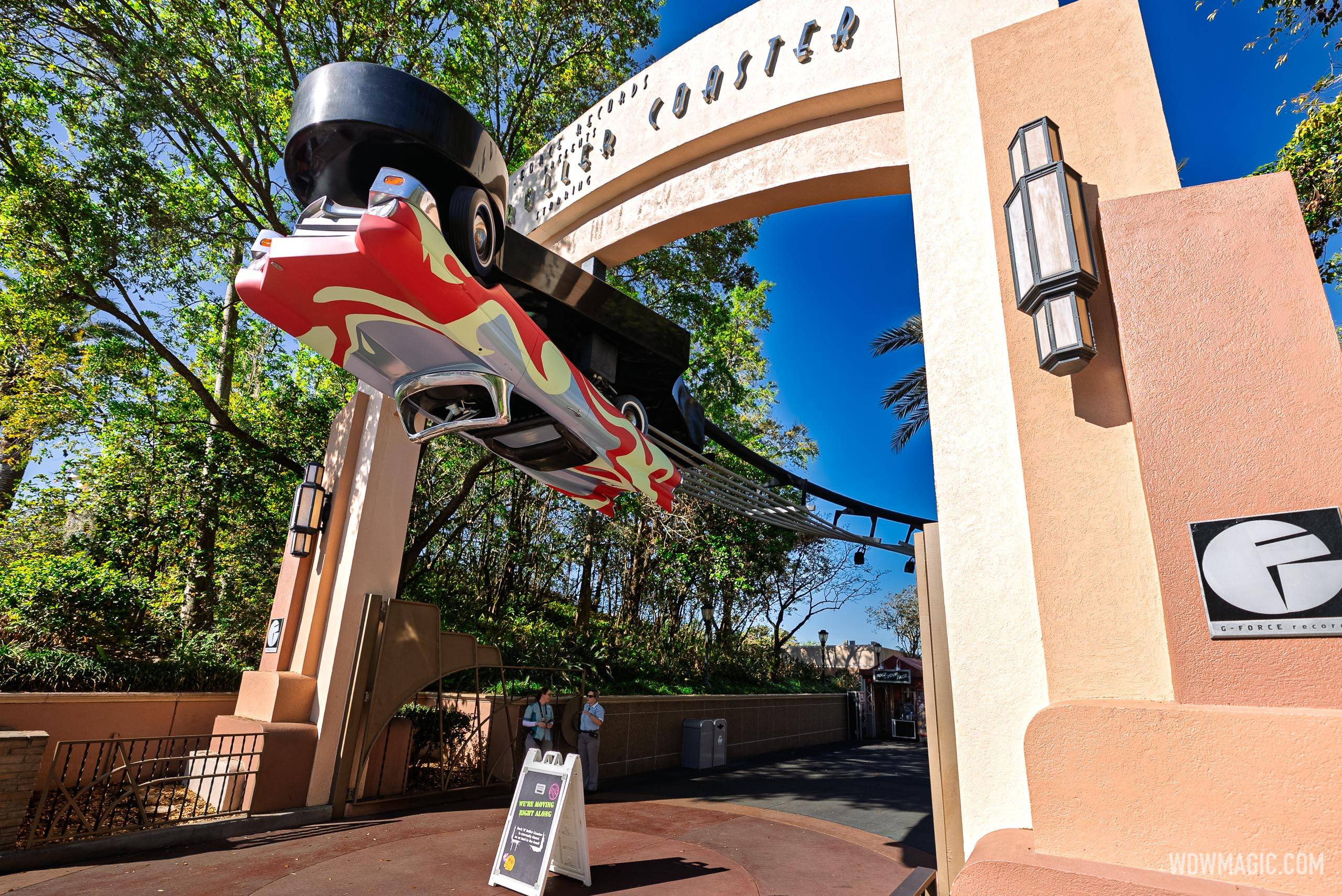 Rock 'n' Roller Coaster Latest Construction Progress - March 11 2026