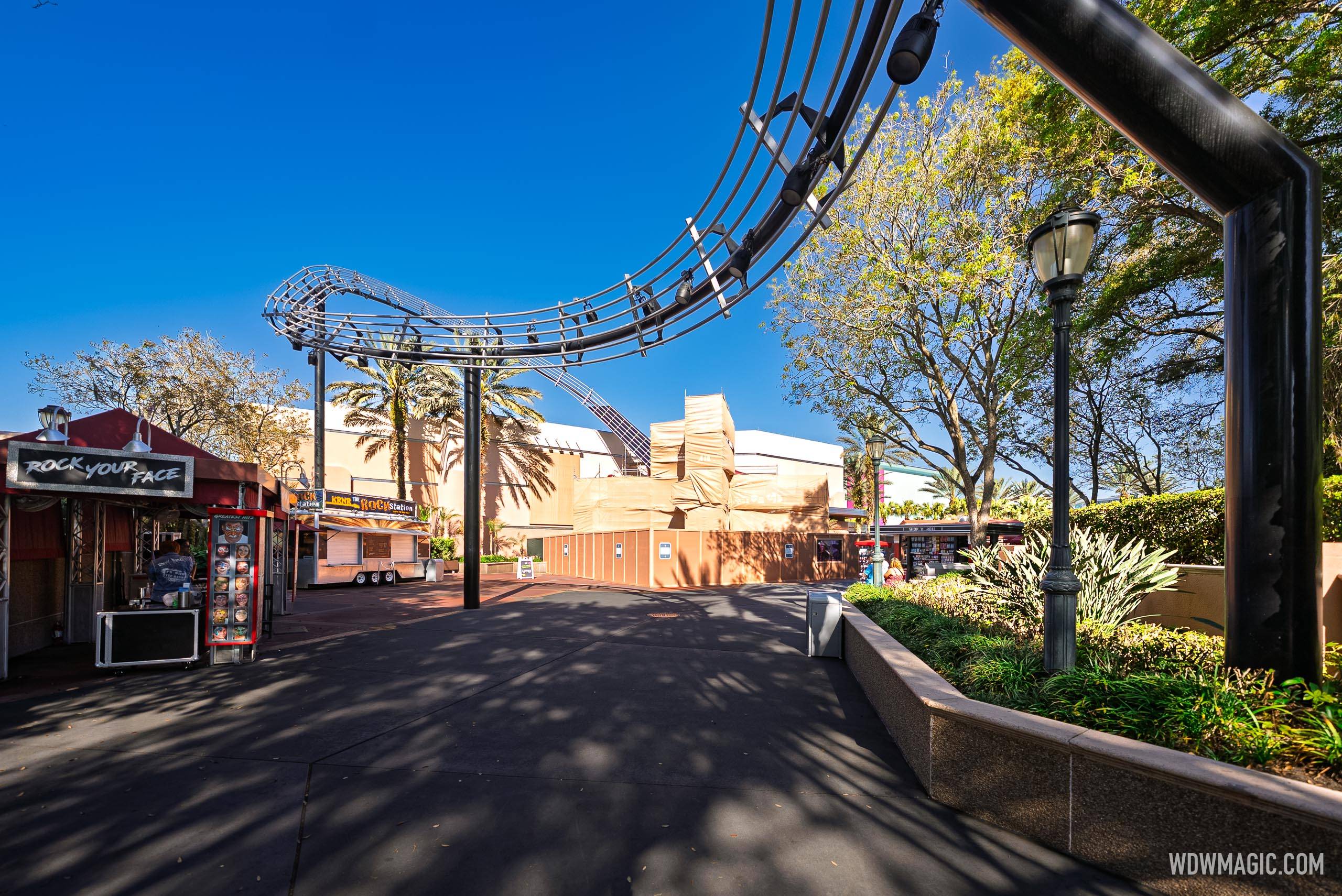Rock 'n' Roller Coaster Latest Construction Progress - March 11 2026