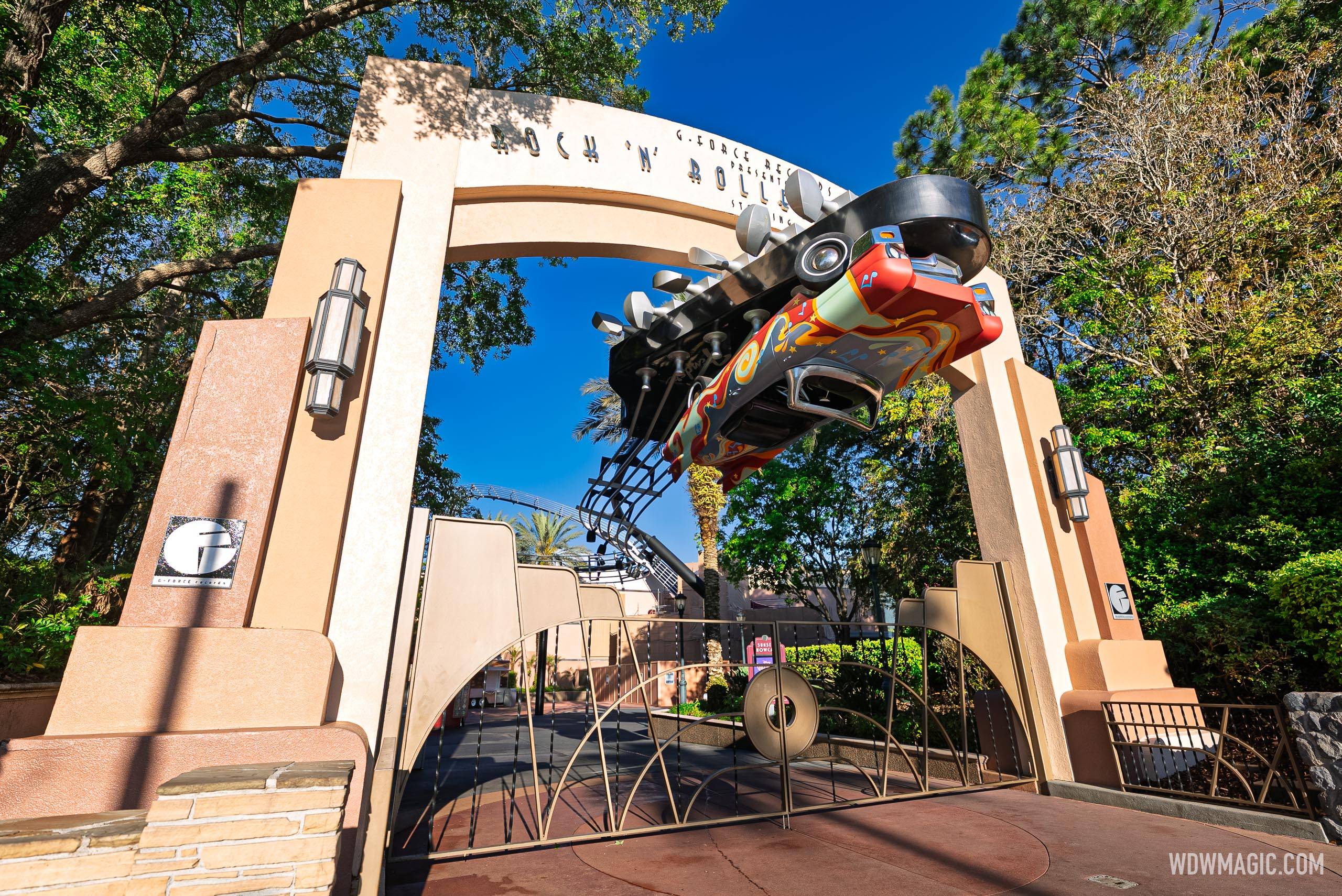 Rock 'n' Roller Coaster Marquee Limo New Look Nearly Complete - March 23 2026